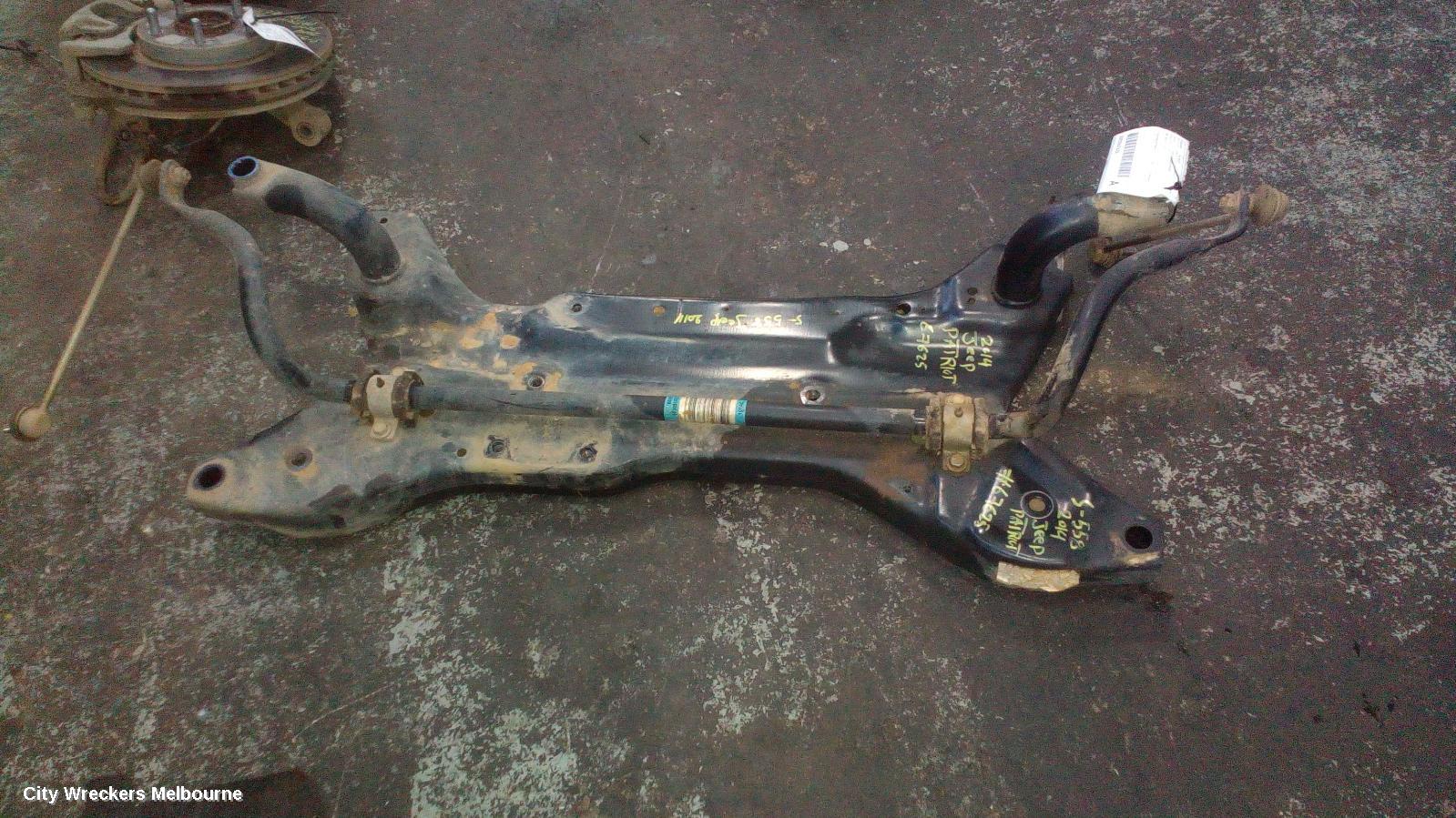 JEEP PATRIOT FRT XMEMBER/CRADLE, MK, 08/2007 - 12/2016