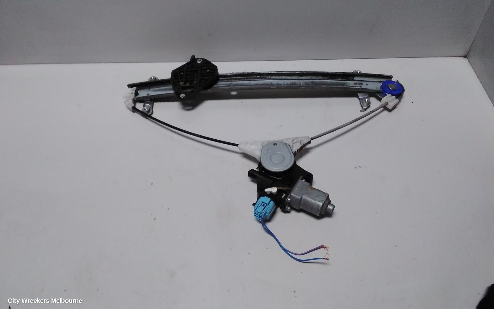 SUBARU IMPREZA RIGHT FRONT WINDOW REG/MOTOR, G3, 2 PIN TYPE, 04/2007 - 12/2013