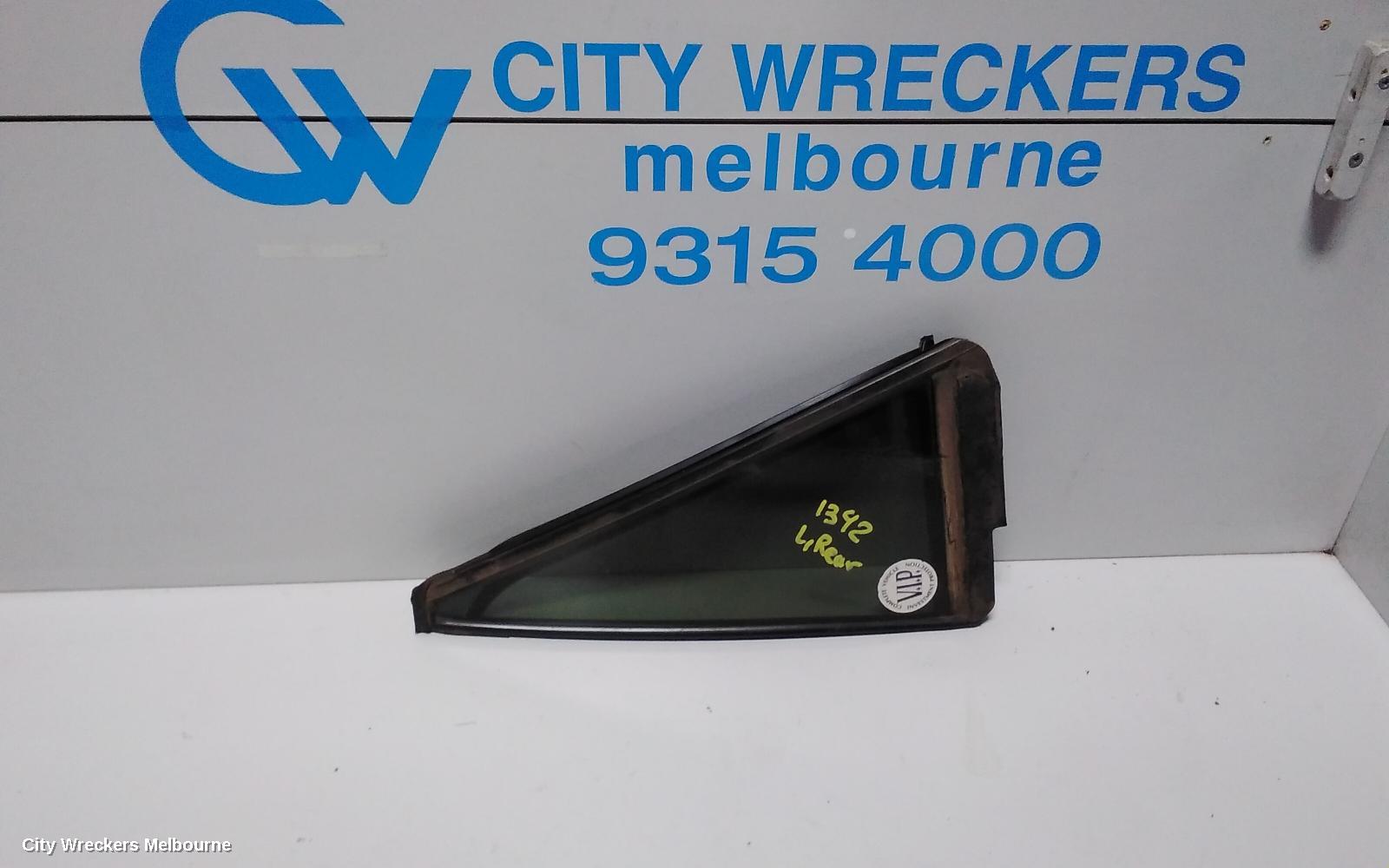 MAZDA CX5 LEFT REAR 1/4 DOOR GLASS, KE, STANDARD TYPE, 02/2012 - 12/2016