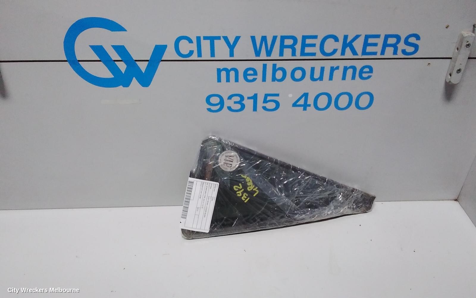 MAZDA CX5 LEFT REAR 1/4 DOOR GLASS, KE, STANDARD TYPE, 02/2012 - 12/2016
