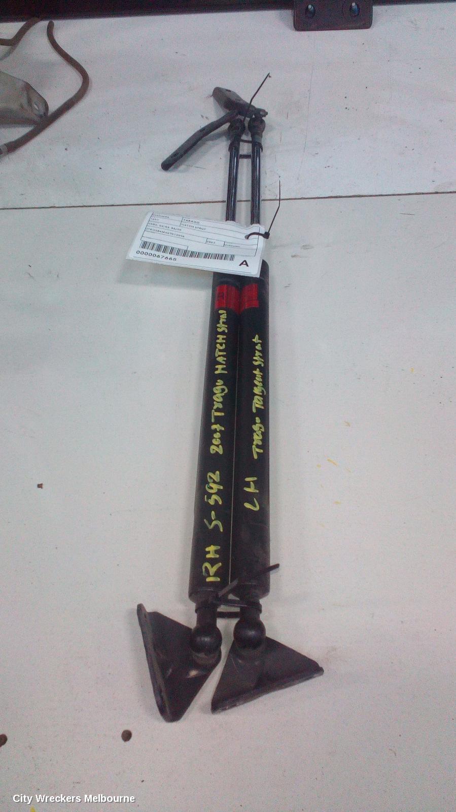 TOYOTA TARAGO HATCH STRUT, TAILGATE STRUT (PAIR), XR50, 03/2006 - 06/2020