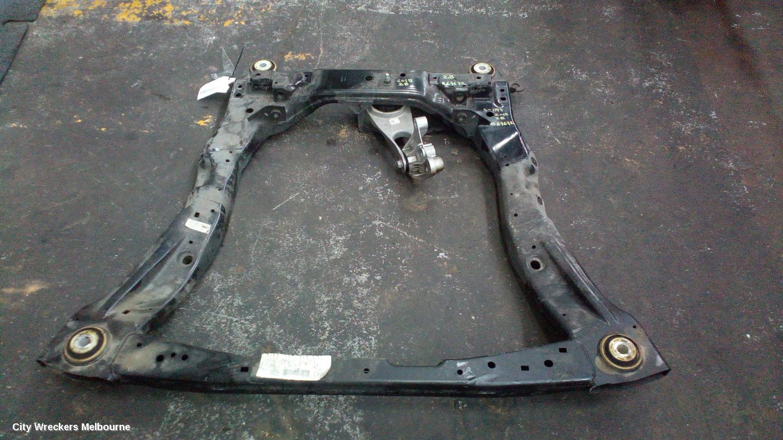 HOLDEN COMMODORE FRT XMEMBER/CRADLE, PETROL, 2.0, FWD, ZB, 10/2017 - 12/2020