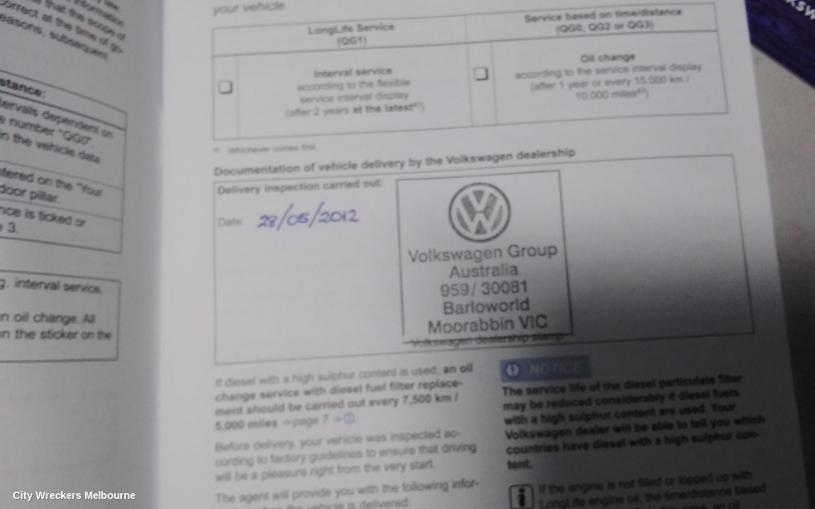 VOLKSWAGEN JETTA OWNERS HANDBOOK, 1B, PETROL, 02/2011 - 12/2017