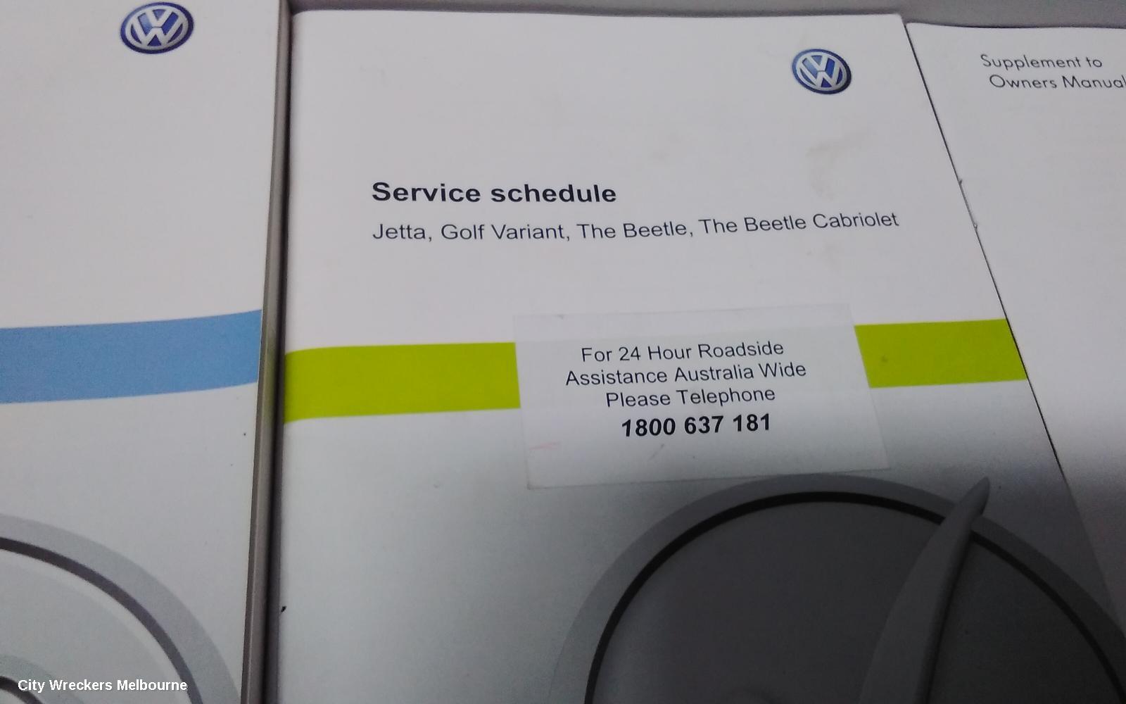 VOLKSWAGEN JETTA OWNERS HANDBOOK, 1B, PETROL, 02/2011 - 12/2017