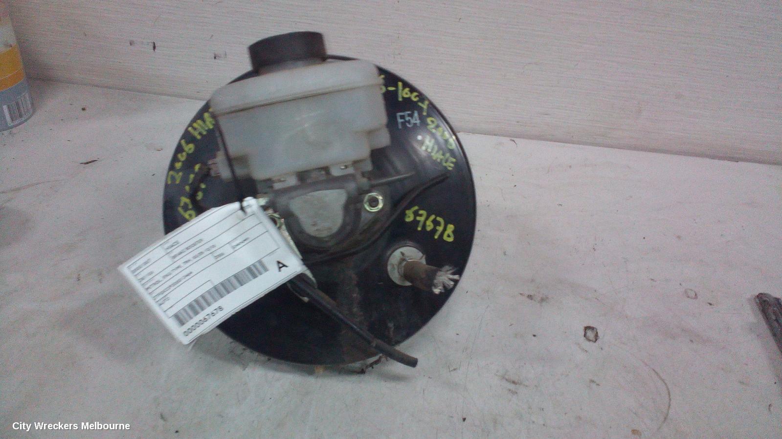 TOYOTA HIACE BRAKE BOOSTER, TRH, PETROL, 2.7, 2TR-FE, AUTO, 03/2005 - 10/2010