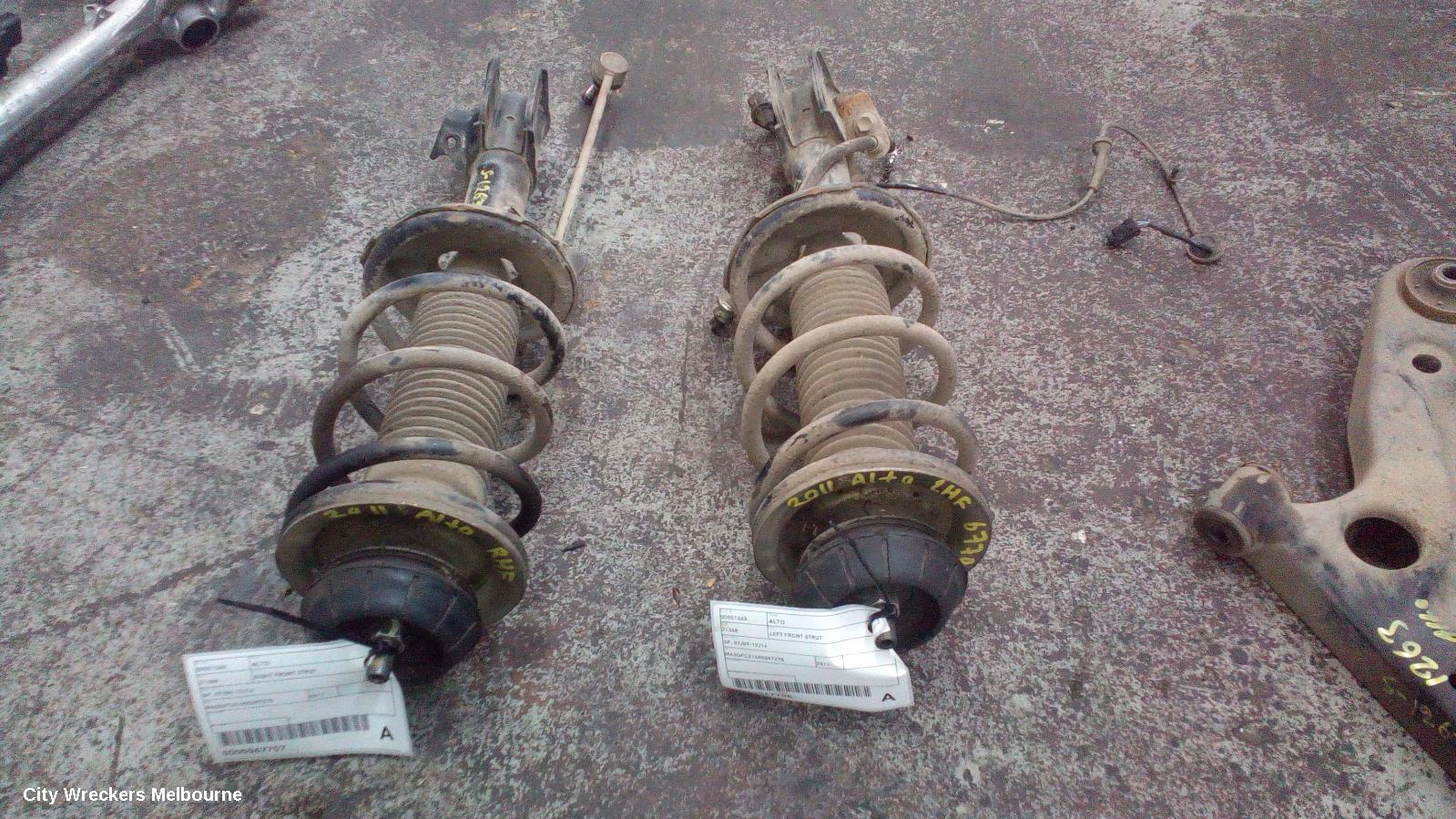 SUZUKI ALTO LEFT FRONT STRUT, GF, 07/2009 - 12/2014