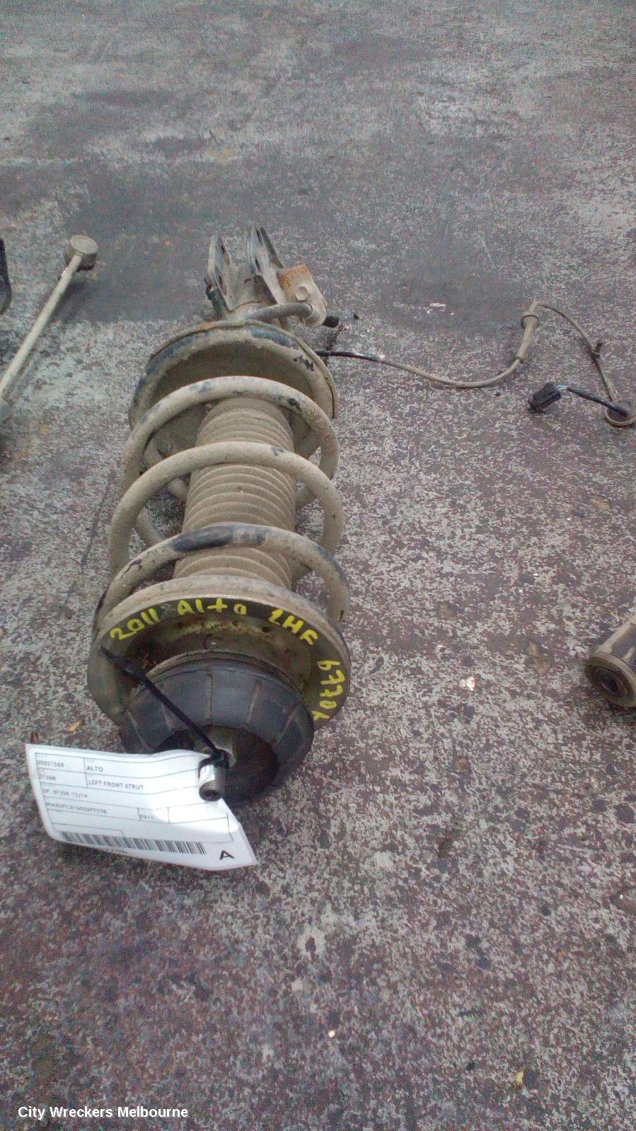 SUZUKI ALTO LEFT FRONT STRUT, GF, 07/2009 - 12/2014