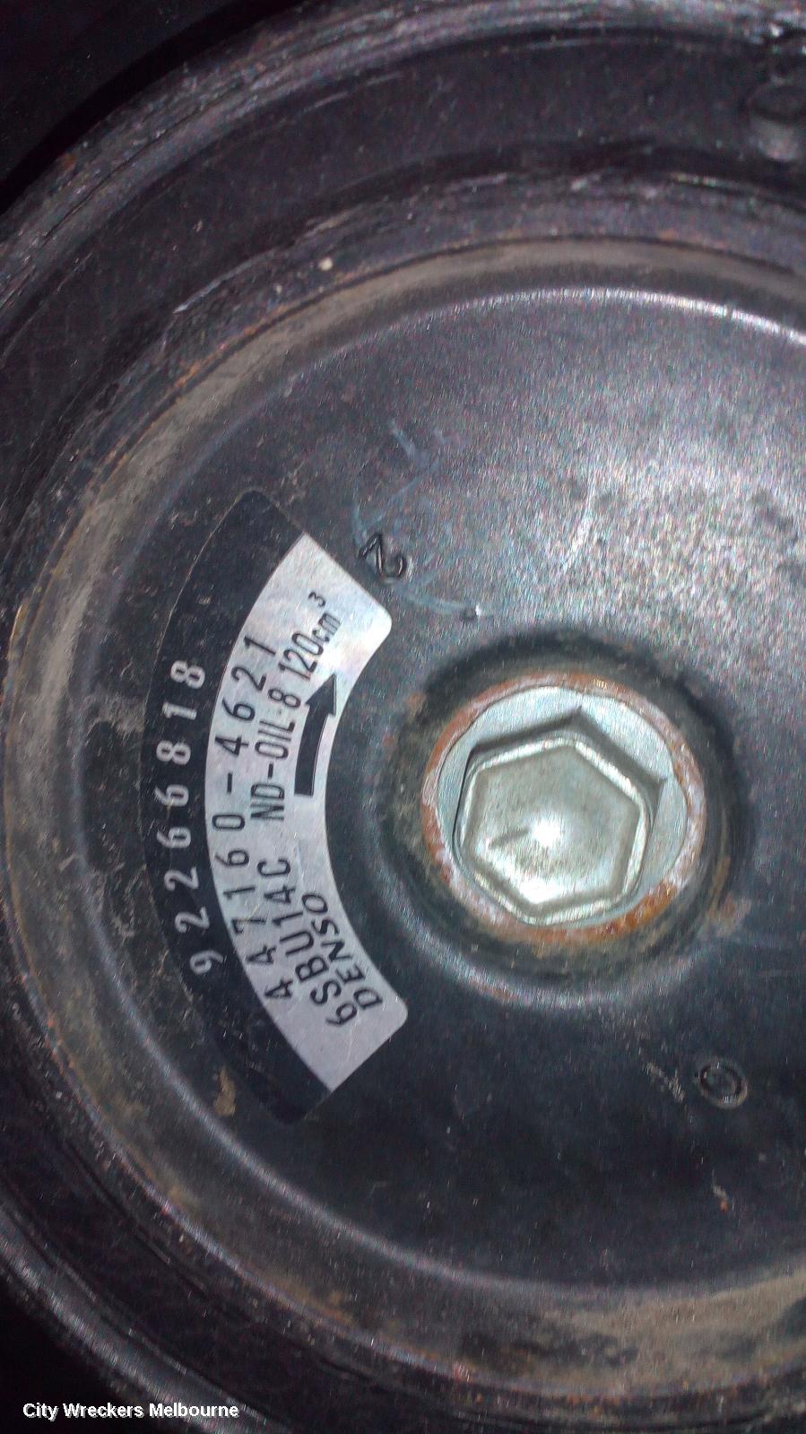 HOLDEN COMMODORE A/C COMPRESSOR, VE, 3.0/3.6, 6SEU16C, 1 PLUG TYPE, 09/2006 - 04/2013