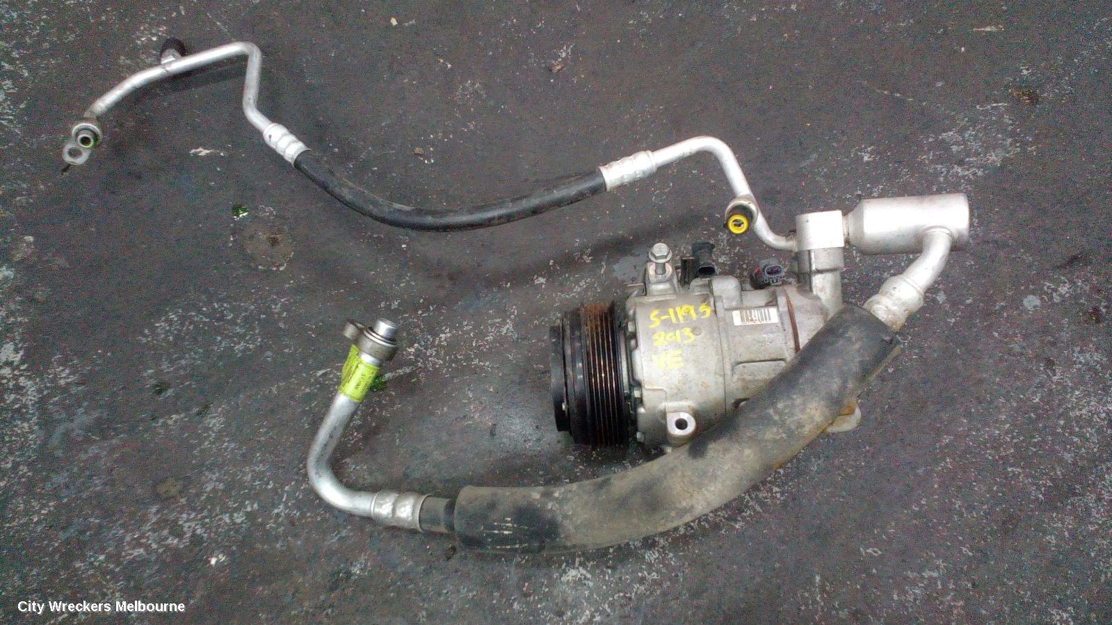 HOLDEN COMMODORE A/C COMPRESSOR, VE, 3.0/3.6, 6SEU16C, 1 PLUG TYPE, 09/2006 - 04/2013