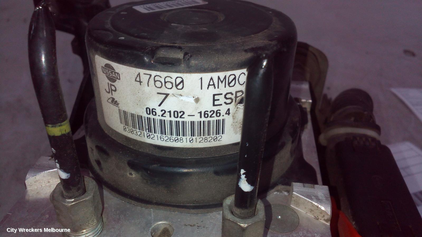 NISSAN MURANO ABS PUMP/MODULATOR, Z51, 12/2008 - 05/2010