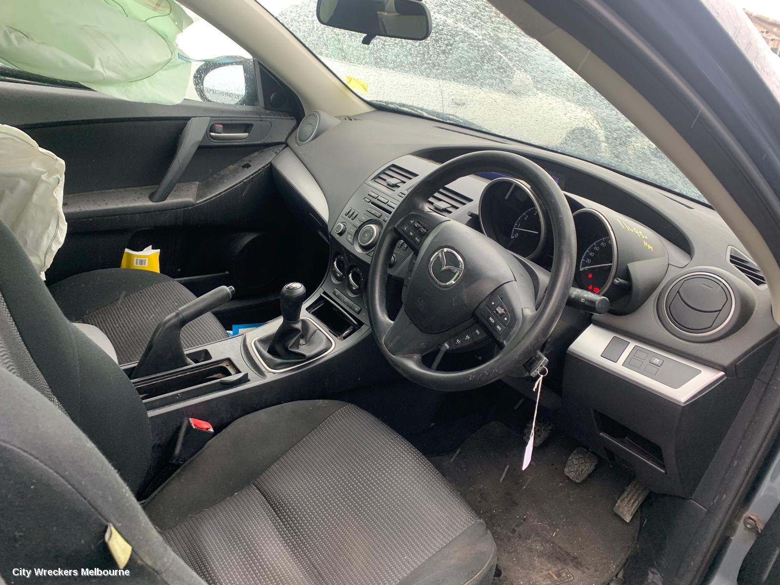 MAZDA 3 ECU, ENGINE ECU, 2.0, LF, PETROL, MANUAL T/M TYPE, ECU ONLY, BL, 09/2011 - 10/2013