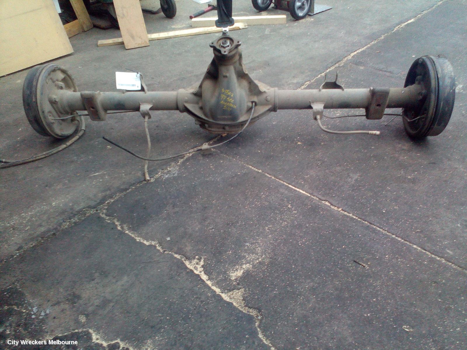 VOLKSWAGEN AMAROK REAR DIFF ASSEMBLY, 2H, SALISBURY TYPE, MANUAL T/M, AWD/RWD, 4.1 RATIO, NON FACTORY LOCKER TYPE, 12/2010 ONWARDS