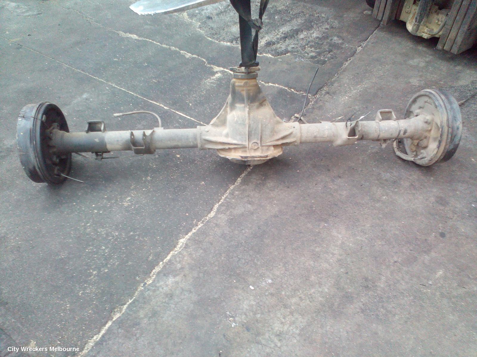 VOLKSWAGEN AMAROK REAR DIFF ASSEMBLY, 2H, SALISBURY TYPE, MANUAL T/M, AWD/RWD, 4.1 RATIO, NON FACTORY LOCKER TYPE, 12/2010 ONWARDS