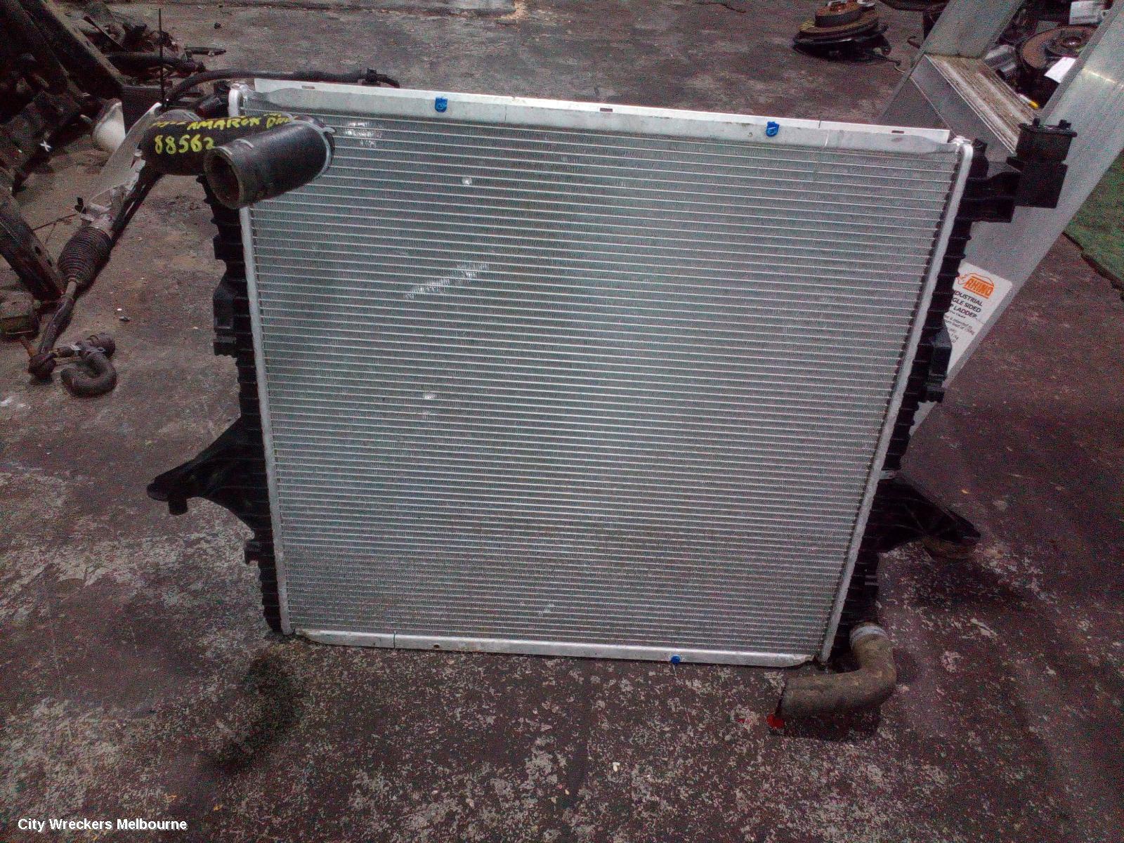 VOLKSWAGEN AMAROK RADIATOR, MANUAL/AUTO, 2.0, DIESEL, 2H, 12/2010 ONWARDS