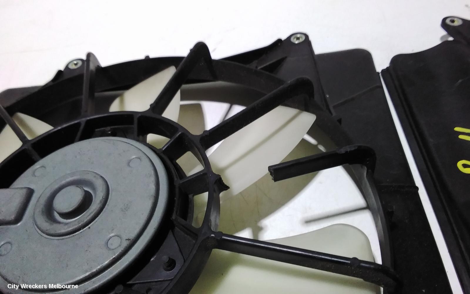 HONDA ACCORD FAN, RADIATOR FAN, 2.4, 8TH GEN, EURO (VIN JHMCU), 06/2008 - 12/2015