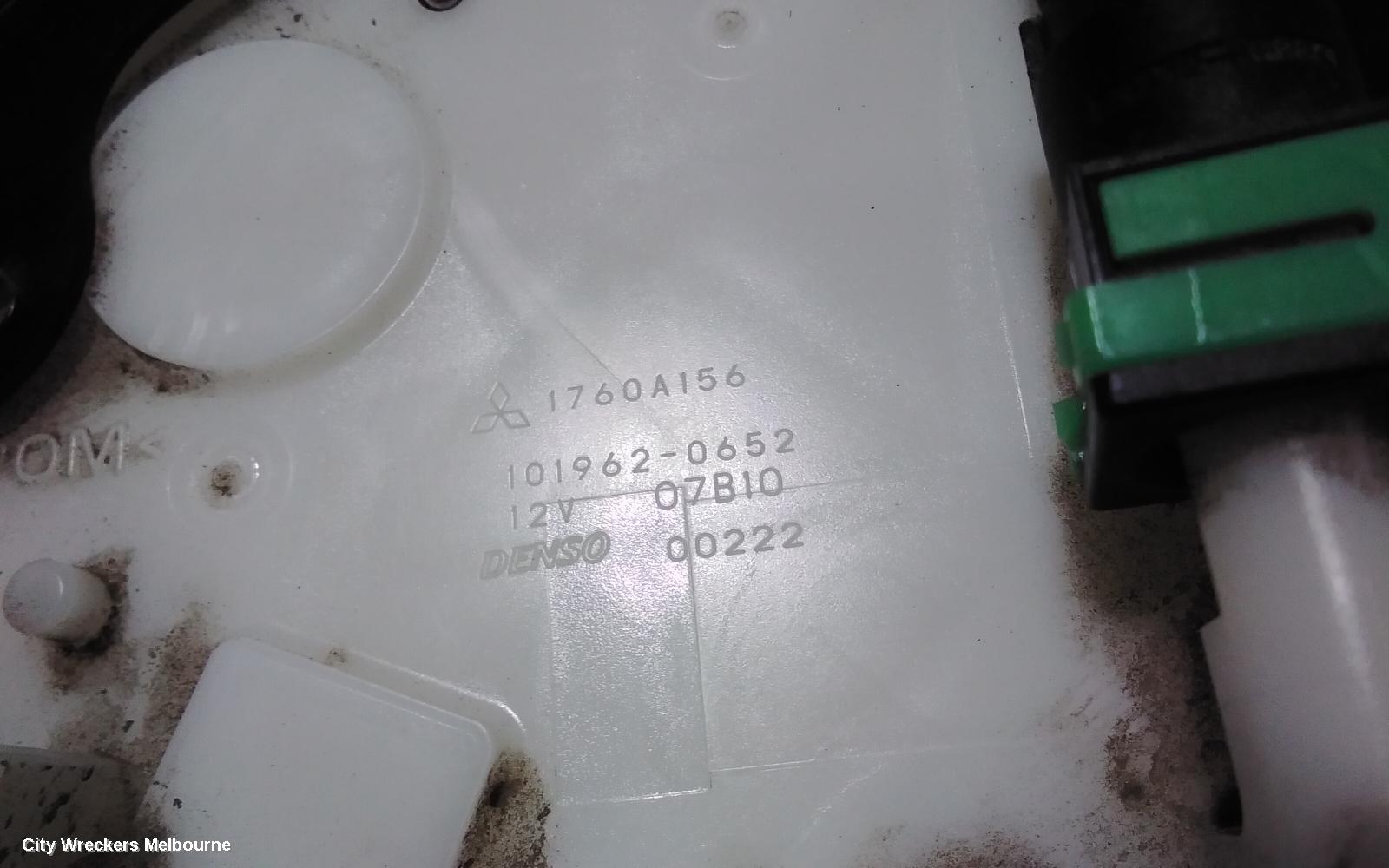 MITSUBISHI ASX FUEL PUMP, PETROL, 2.0, FWD, XA-XE, 07/2010 ONWARDS