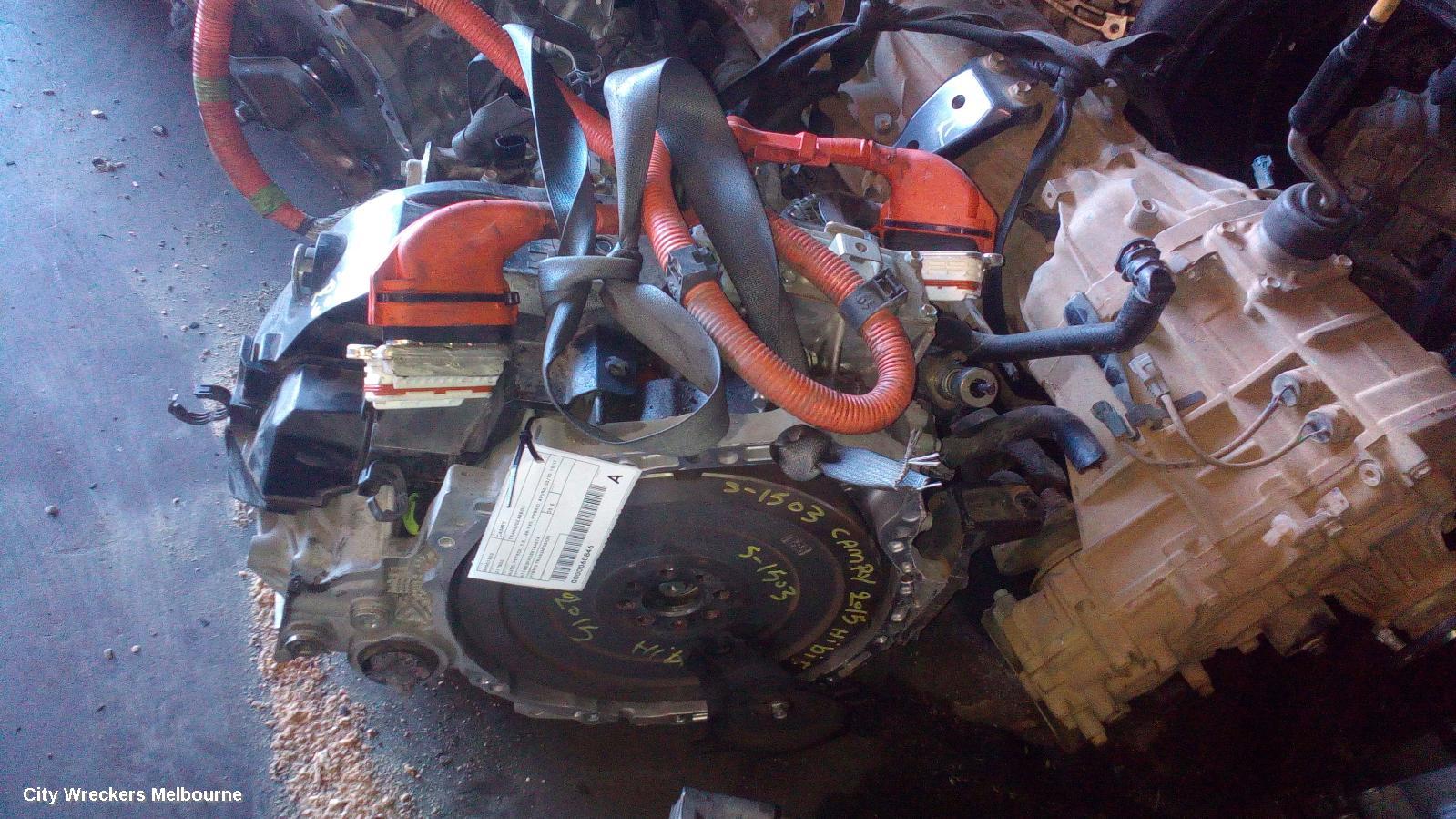 TOYOTA CAMRY TRANS/GEARBOX, AUTO, PETROL, 2.5, 2AR-FXE, HYBRID, AVV50, 03/2012 - 10/2017