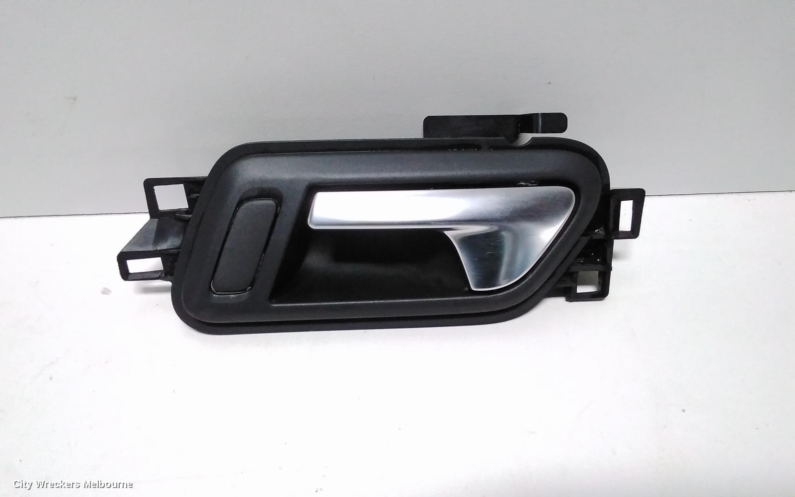 VOLKSWAGEN AMAROK DOOR HANDLE, INNER, LH FRONT, BLACK, 2H, 12/2010 ONWARDS