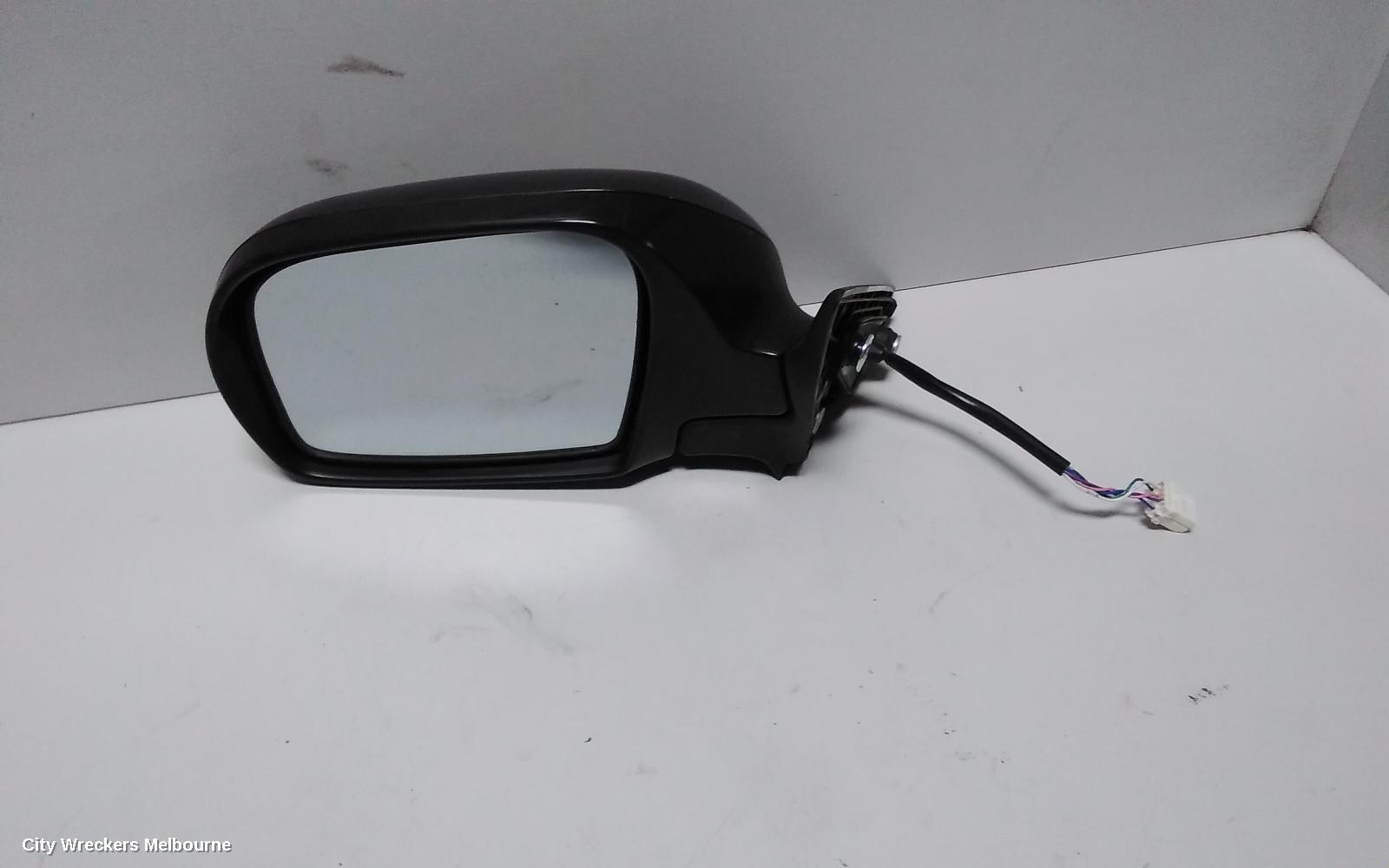 SUBARU LIBERTY LEFT DOOR MIRROR, 4TH GEN, 5 WIRE TYPE, 07/2006 - 08/2009