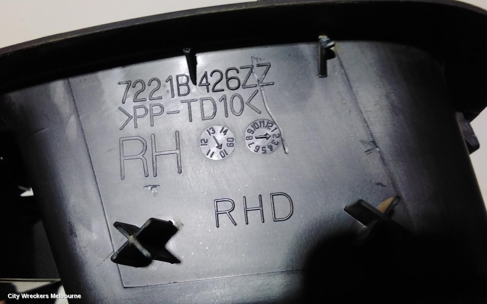 PEUGEOT 4007 PWR DR WIND SWITCH, RH FRONT (MASTER SWITCH), GS, 11/2009 - 08/2013