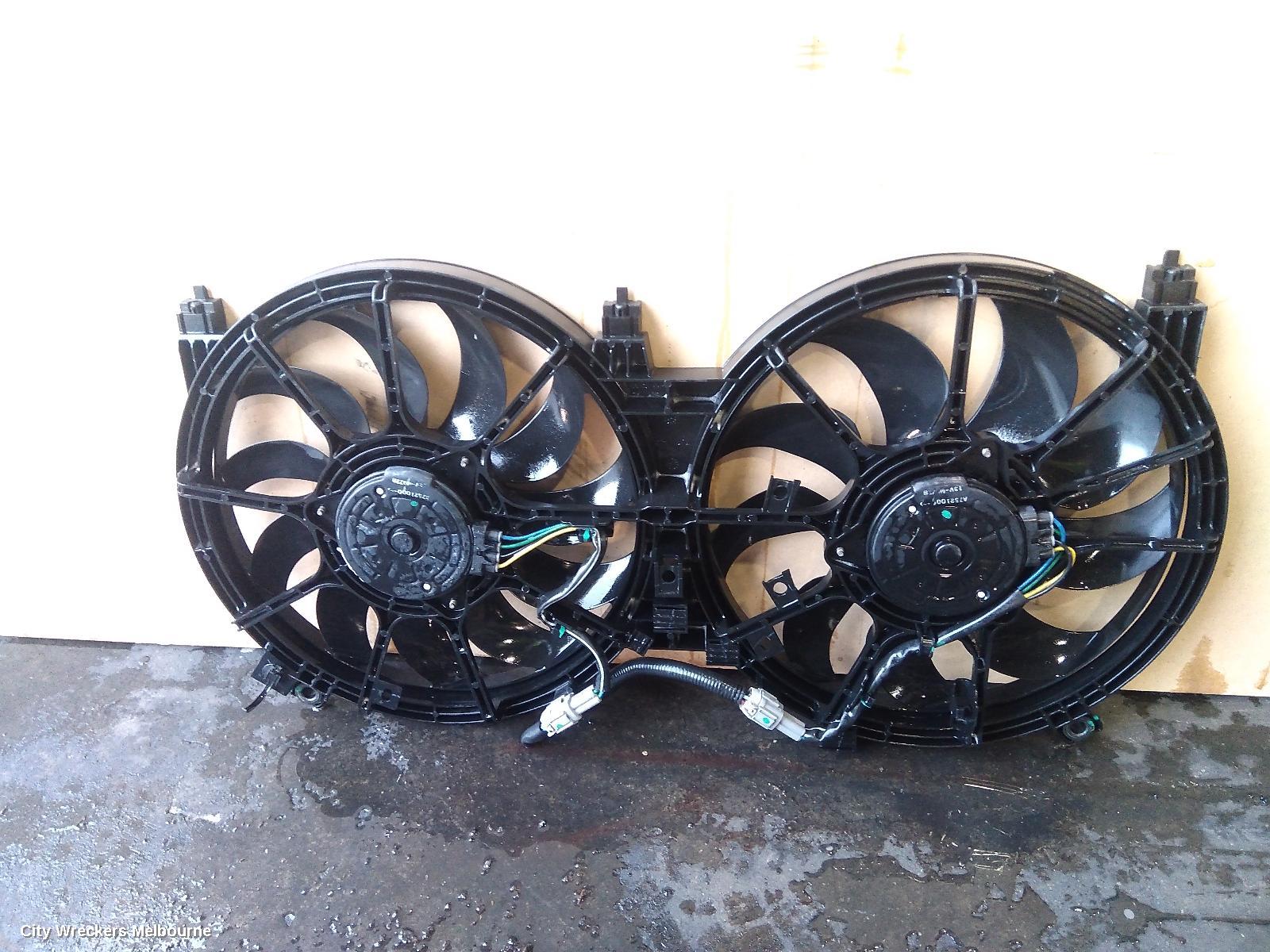 NISSAN MAXIMA FAN, DUAL FAN ASSY, J32, 06/2009 - 09/2014