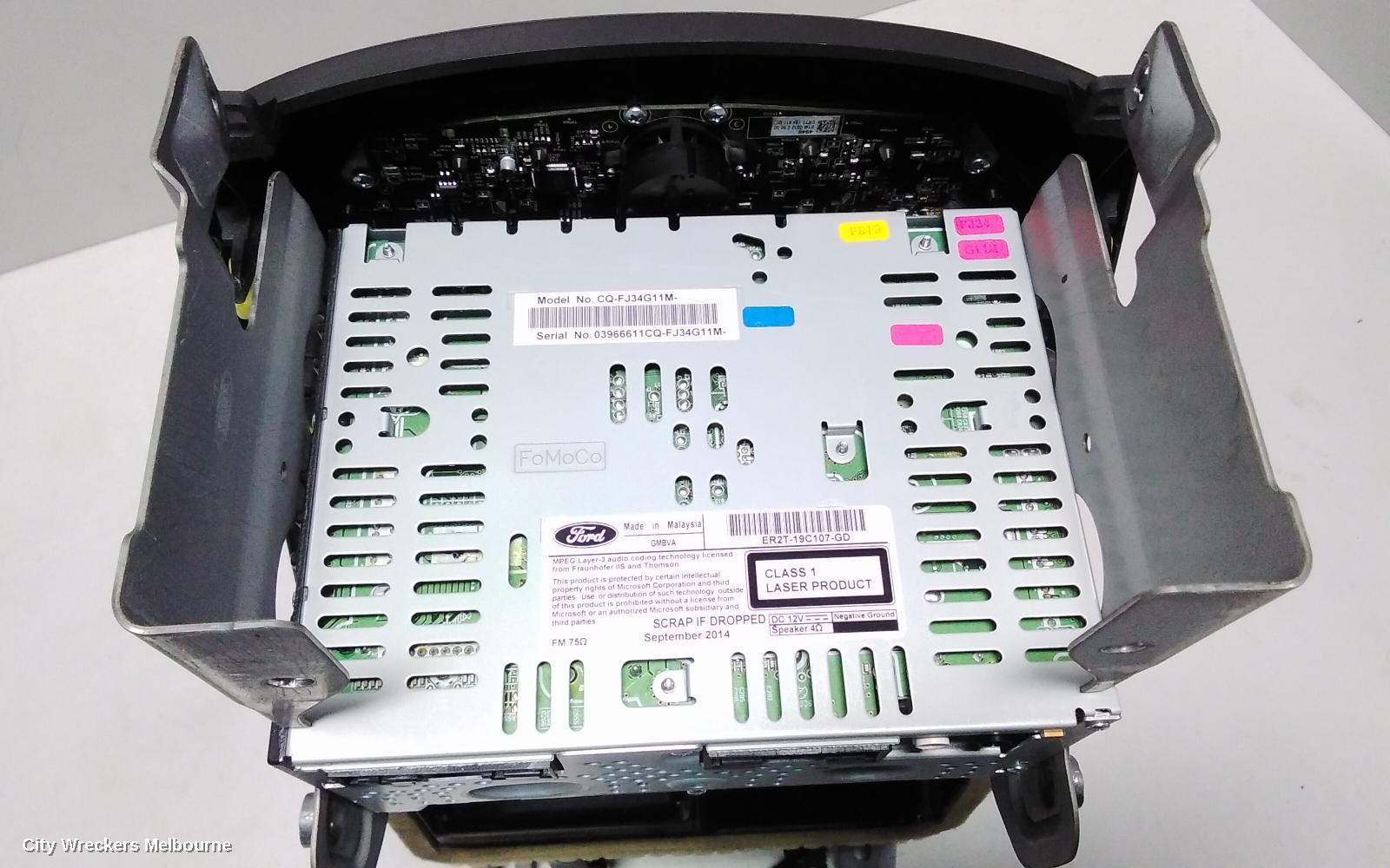 FORD TERRITORY RADIO/CD/DVD/SAT/TV, SZ MKI-MKII, DISPLAY UNIT 8IN, 04/2011 - 12/2016