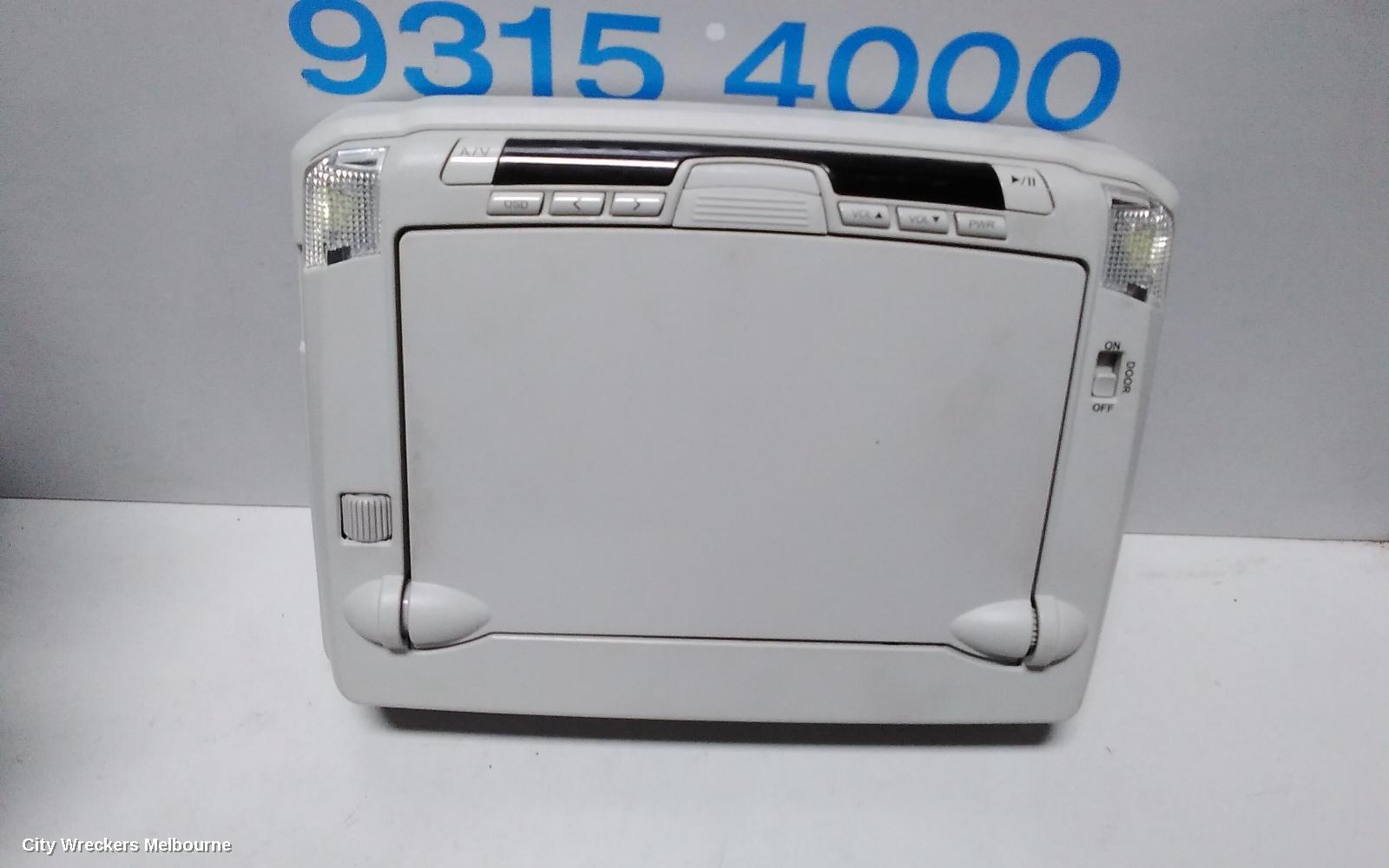 FORD TERRITORY RADIO/CD/DVD/SAT/TV, SZ MKI-MKII, DISPLAY UNIT 8IN, 04/2011 - 12/2016