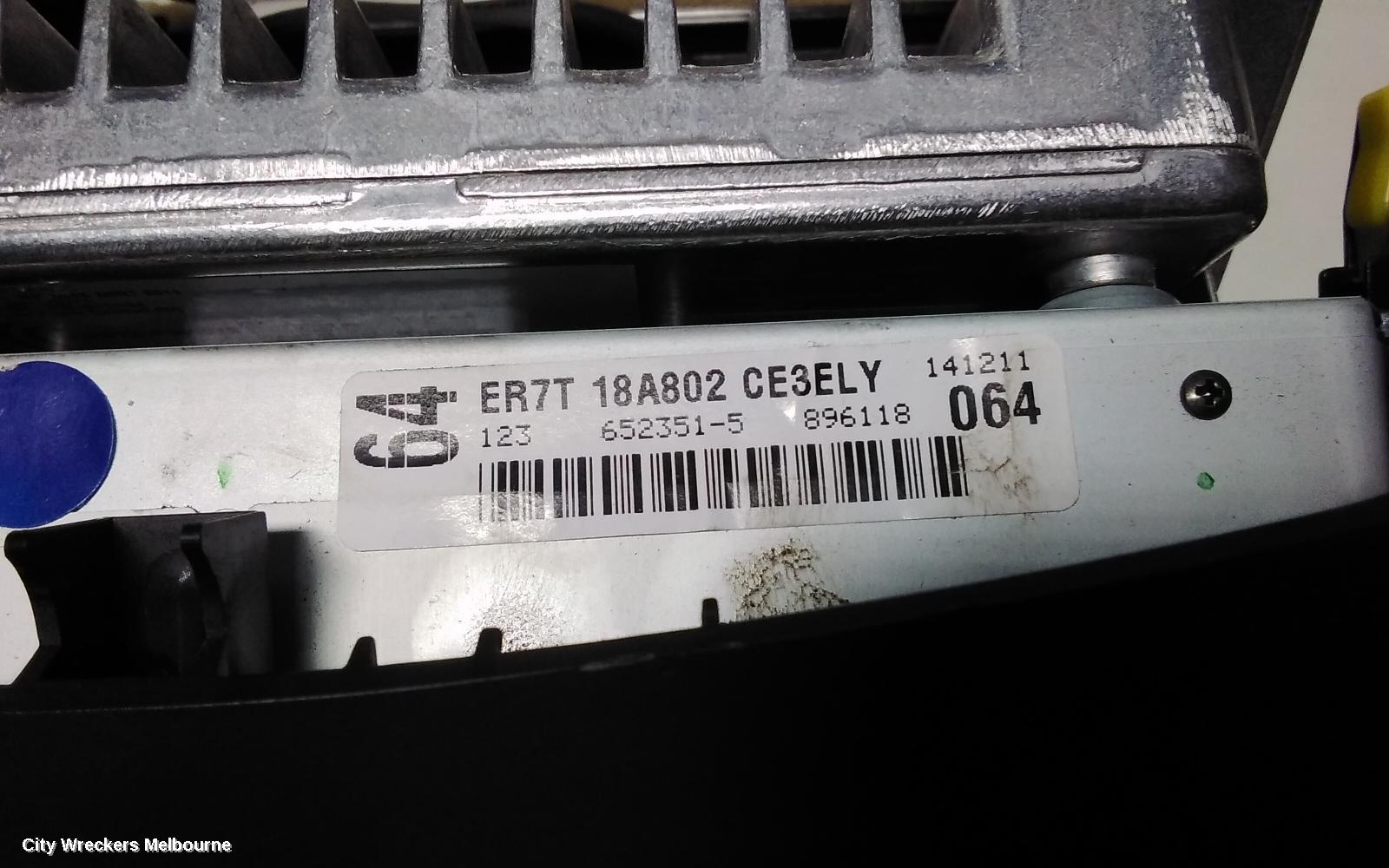 FORD TERRITORY RADIO/CD/DVD/SAT/TV, SZ MKI-MKII, DISPLAY UNIT 8IN, 04/2011 - 12/2016