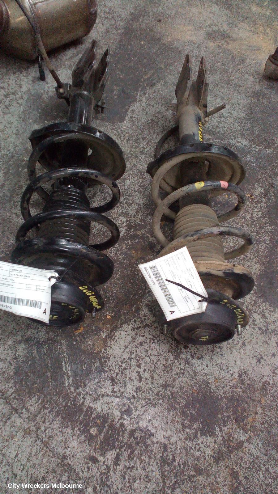 SUBARU OUTBACK LEFT FRONT STRUT, 5TH GEN, 09/2009 - 11/2014