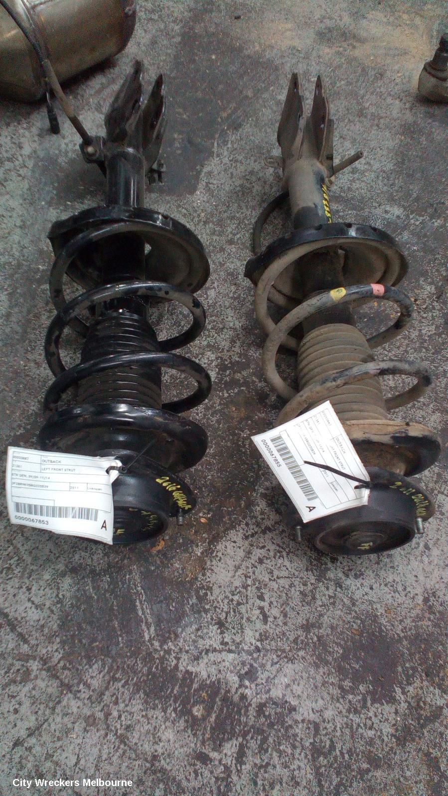 SUBARU OUTBACK RIGHT FRONT STRUT, 5TH GEN, 09/2009 - 11/2014