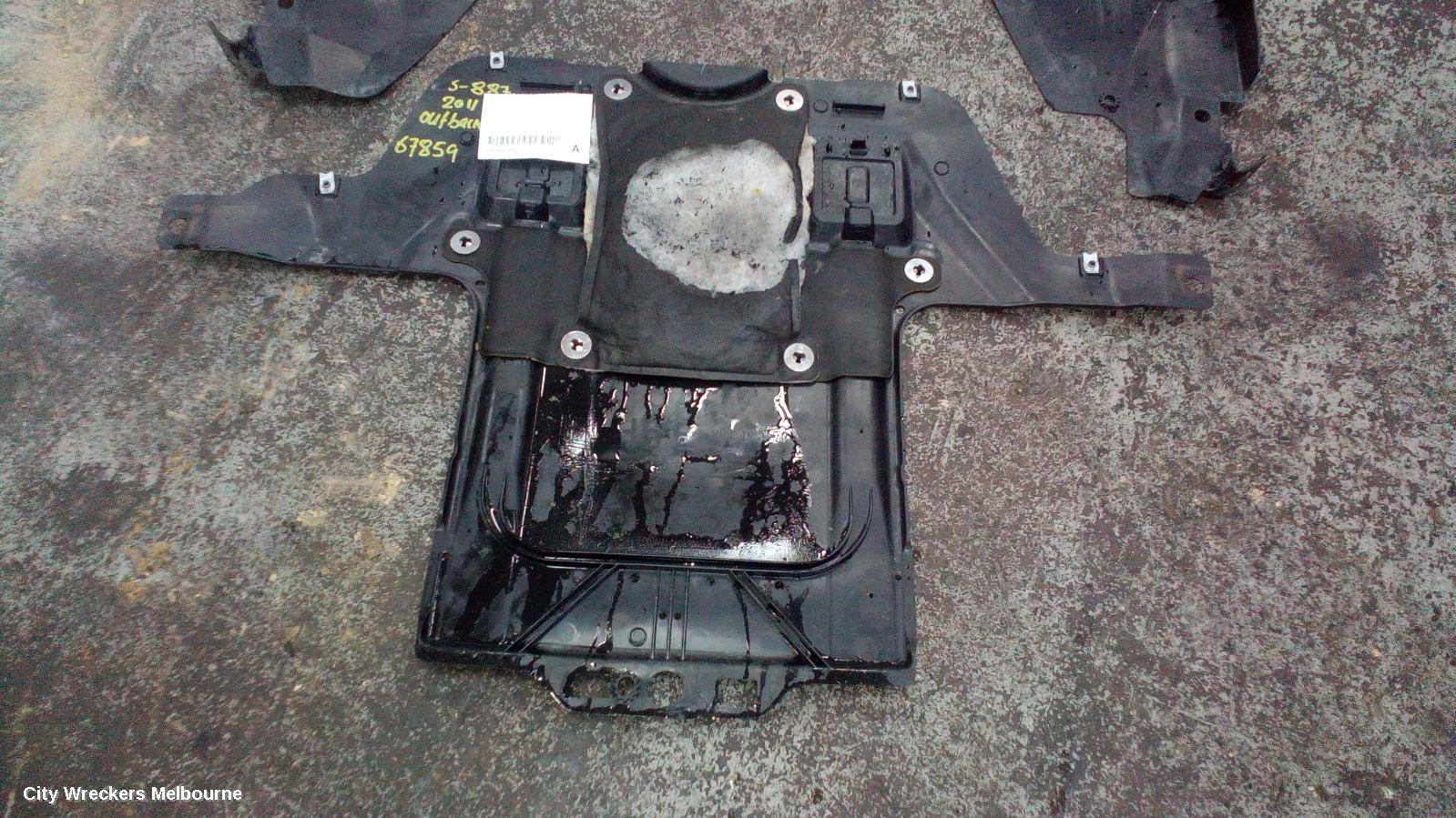 SUBARU OUTBACK LOWER ENGINE SPLASH TRAY, LOWER ENGINE SPLASH TRAY, 5TH GEN, 09/2009 - 11/2014