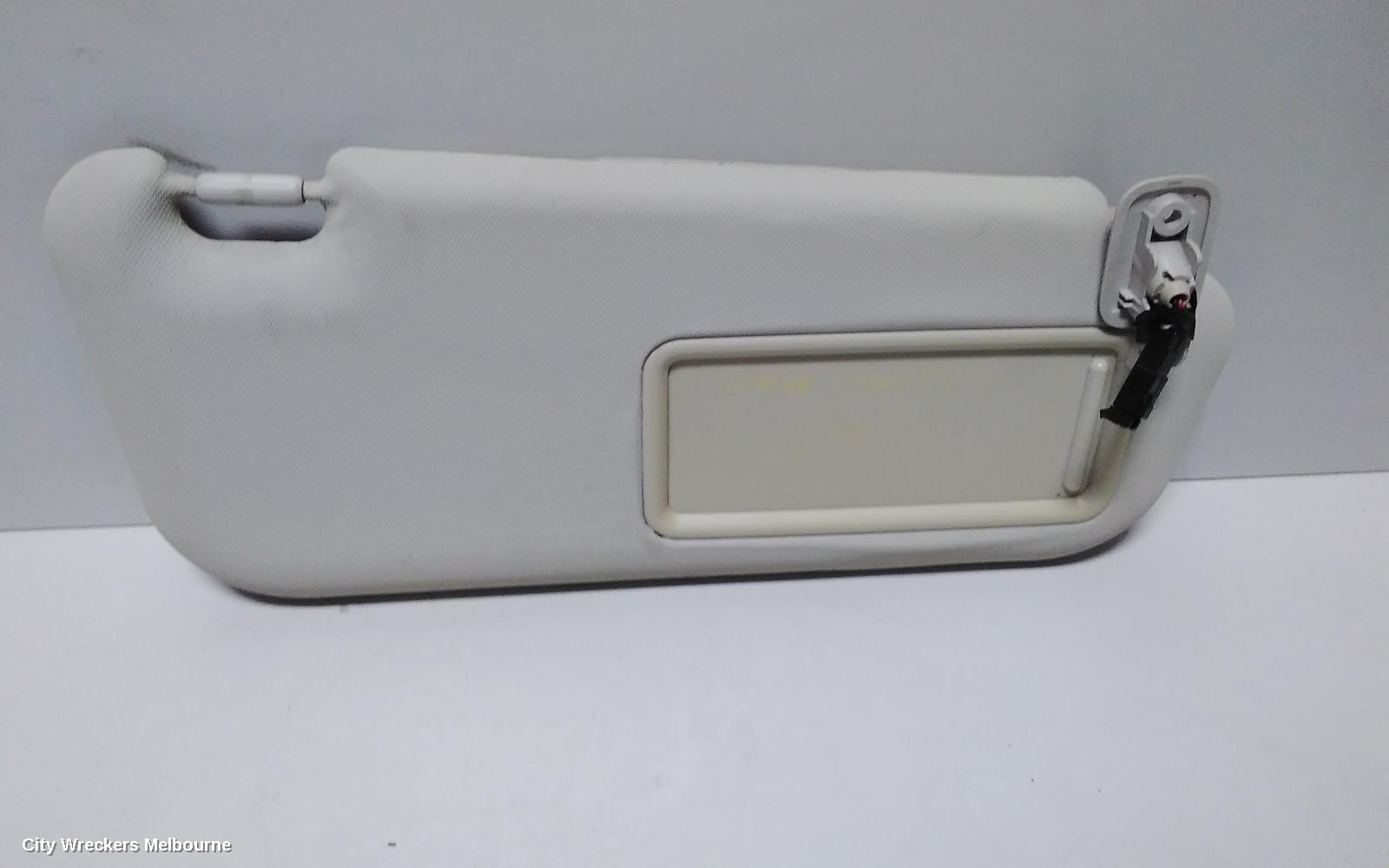 MAZDA 6 SUNVISOR, GH, LH SIDE, 02/2008 - 11/2012
