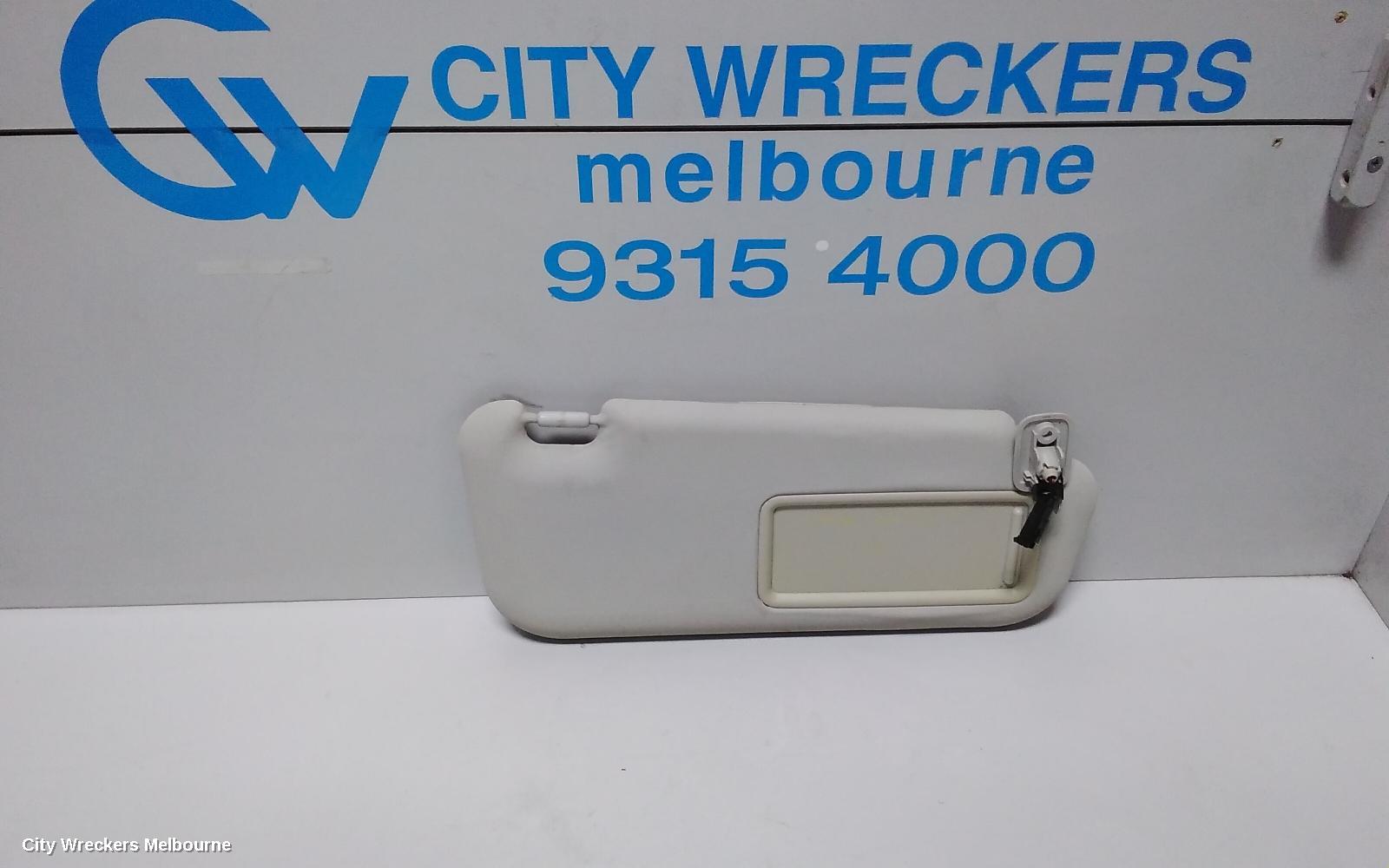 MAZDA 6 SUNVISOR, GH, LH SIDE, 02/2008 - 11/2012