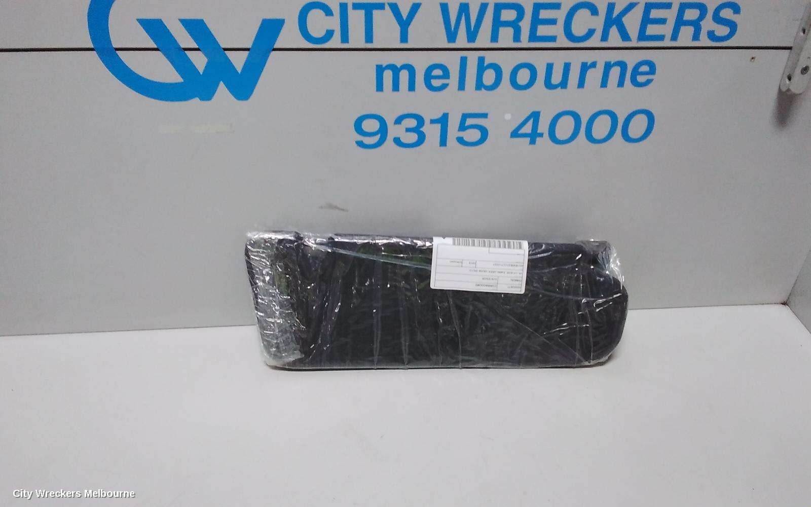 HOLDEN COMMODORE SUNVISOR, VE, LH SIDE, DARK GREY, 08/2006 - 04/2013