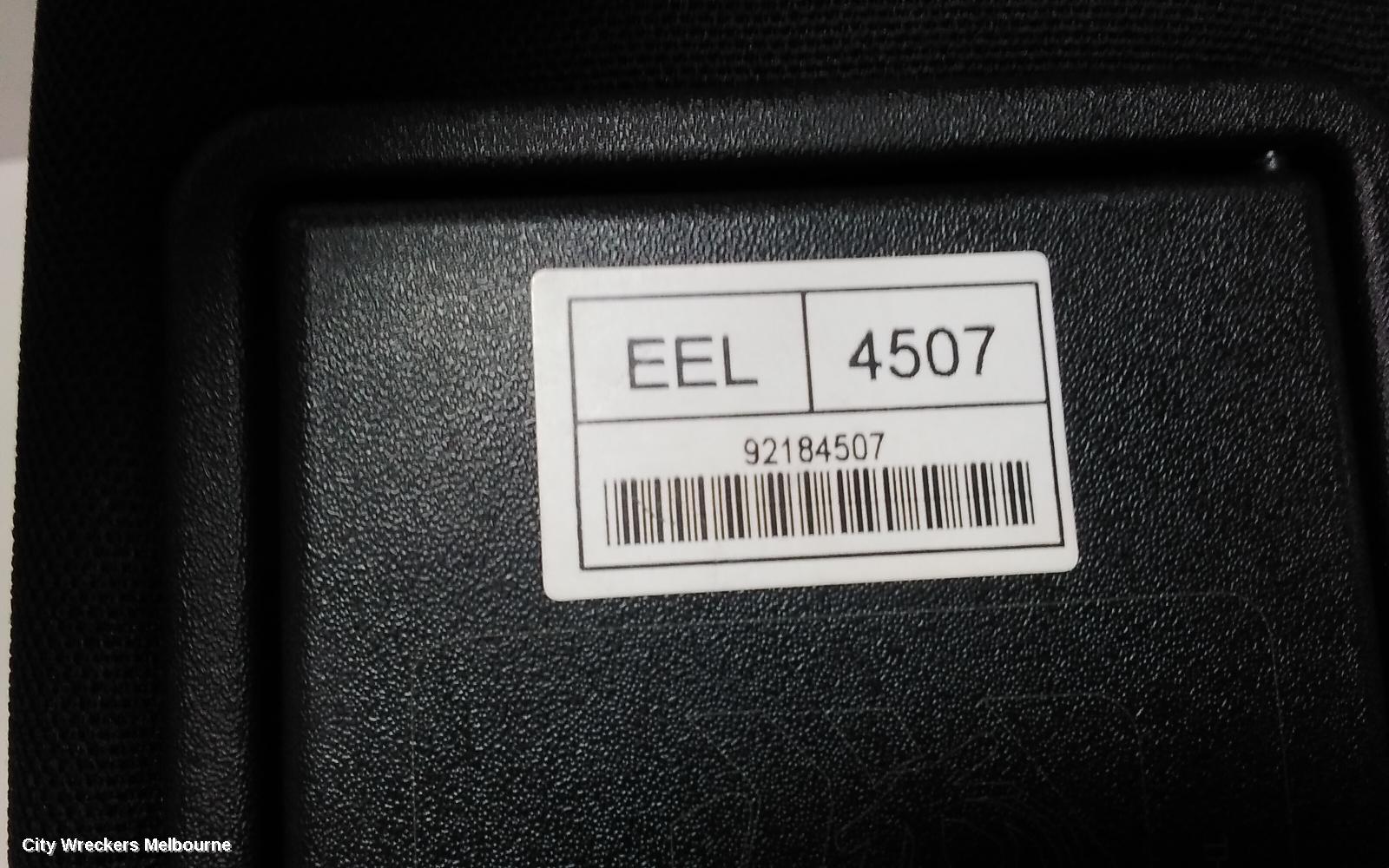 HOLDEN COMMODORE SUNVISOR, VE, LH SIDE, DARK GREY, 08/2006 - 04/2013
