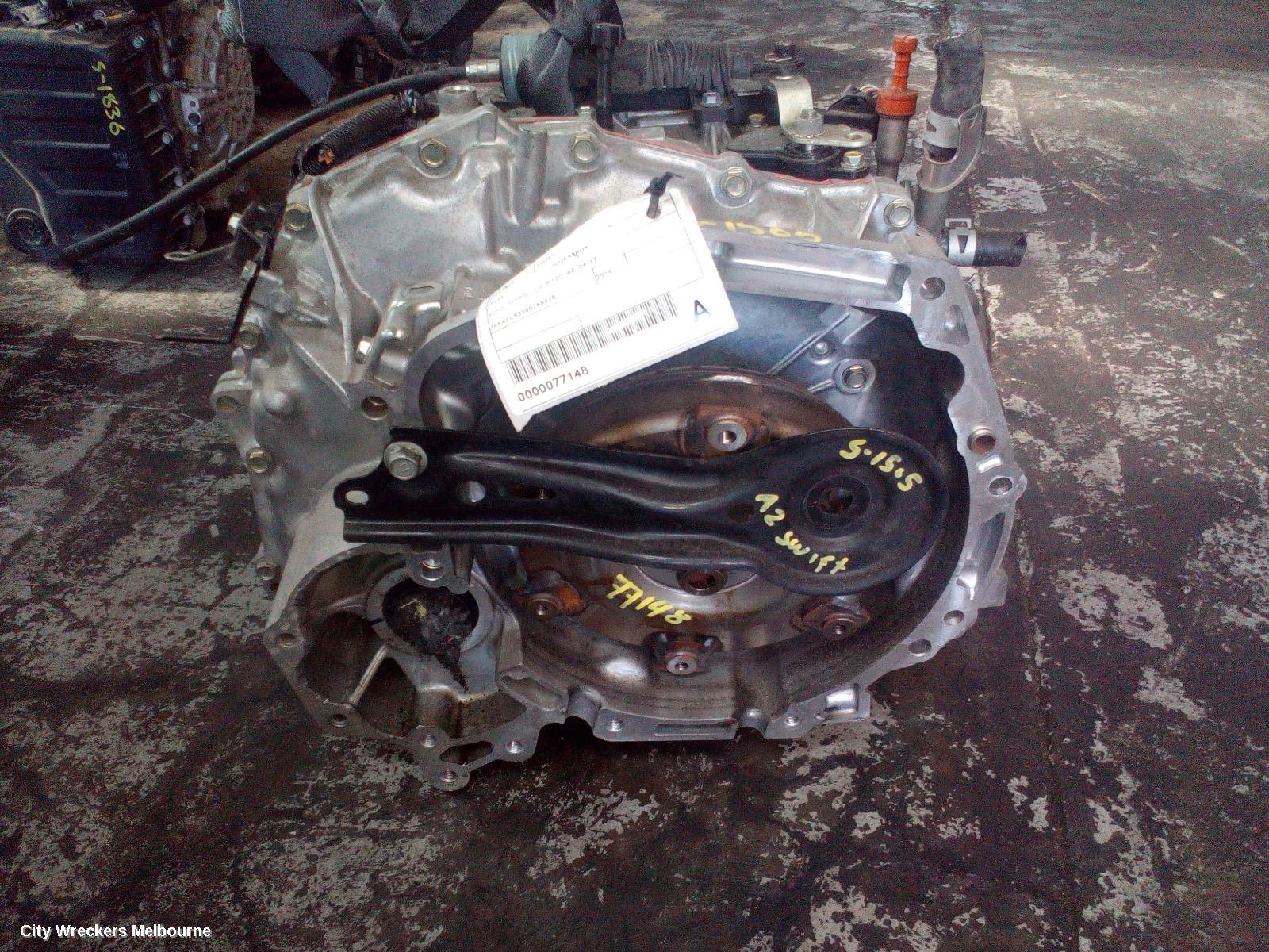 SUZUKI SWIFT TRANS/GEARBOX, AUTO, PETROL, 1.2, K12C, AZ, 04/2017 ONWARDS