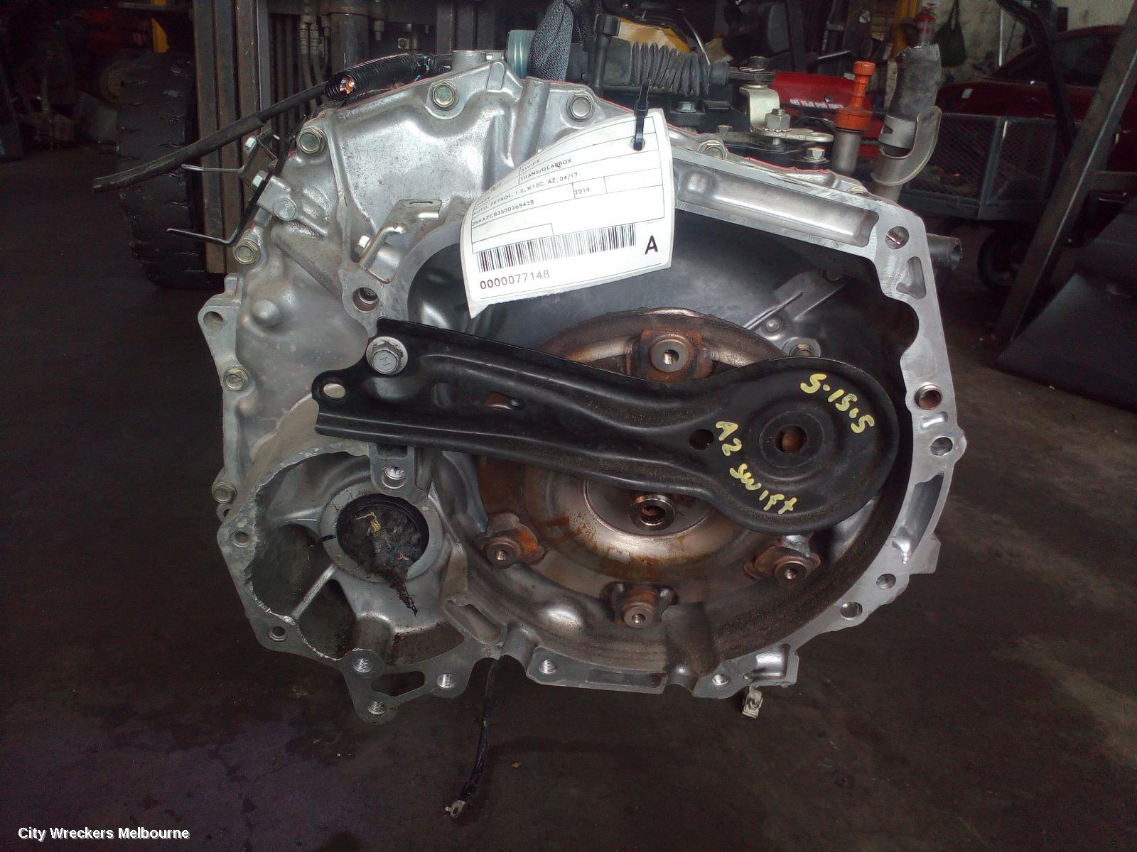 SUZUKI SWIFT TRANS/GEARBOX, AUTO, PETROL, 1.2, K12C, AZ, 04/2017 ONWARDS