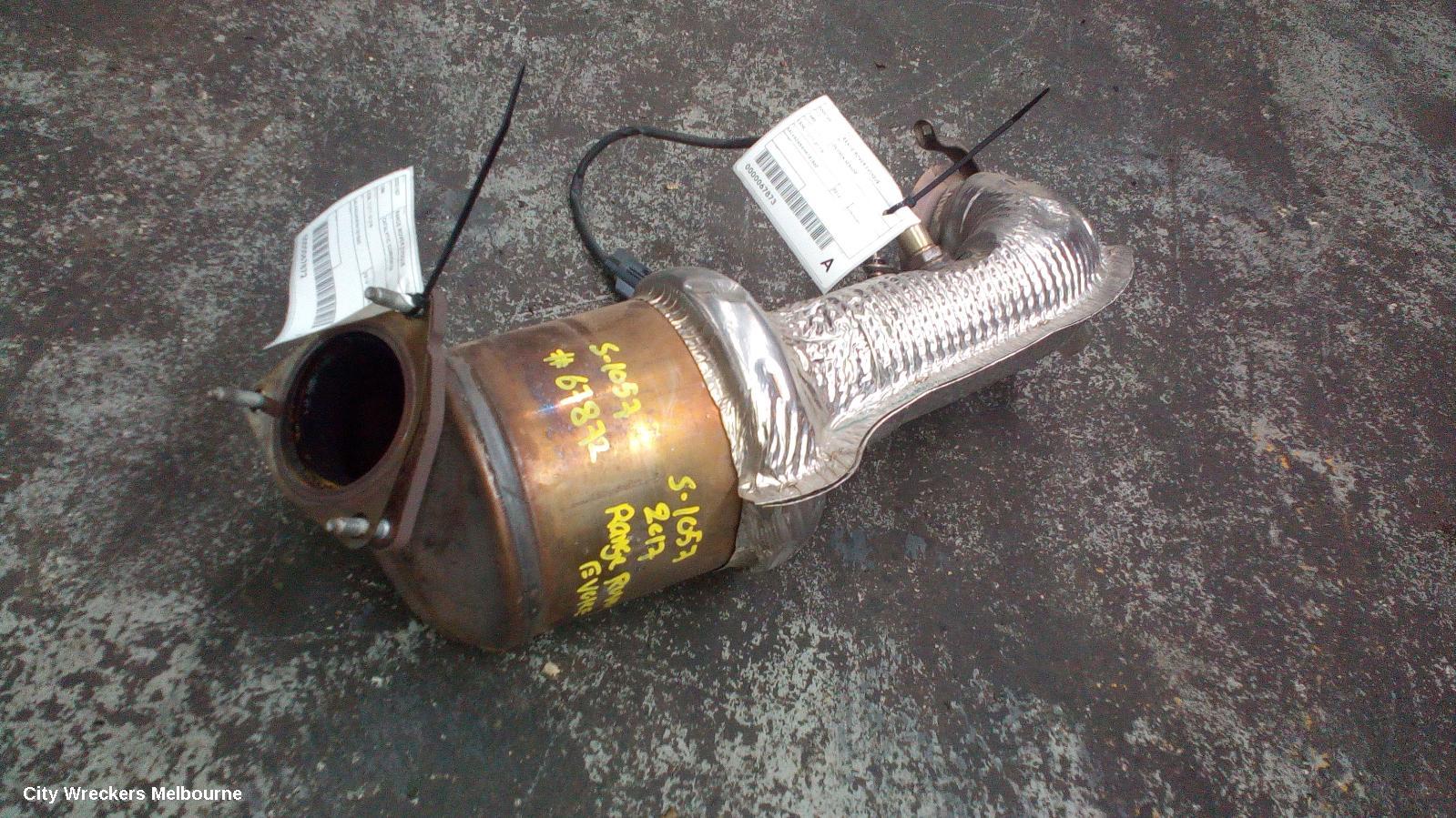 LAND ROVER RANGEROVER EVOQUE CATALYTIC CONVERTER, L538, 11/2011 - 01/2019