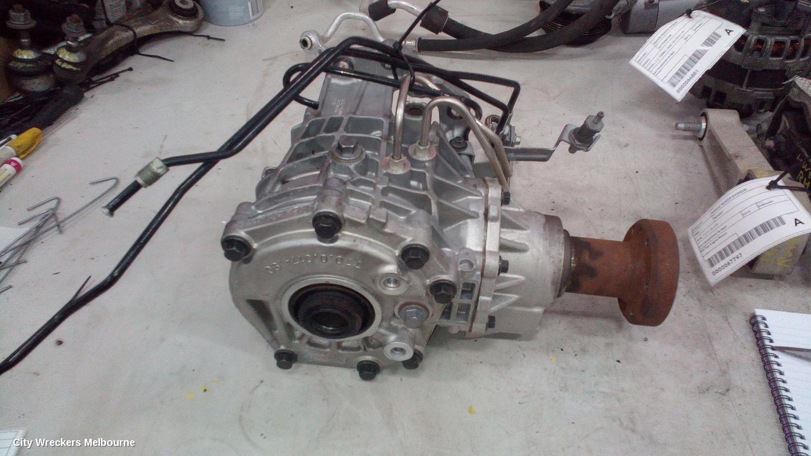 LAND ROVER RANGEROVER EVOQUE TRANSFER CASE, AUTO, DIESEL, 2.0, EFFICIENT DRIVELINE, L538, 09/2015 - 01/2019
