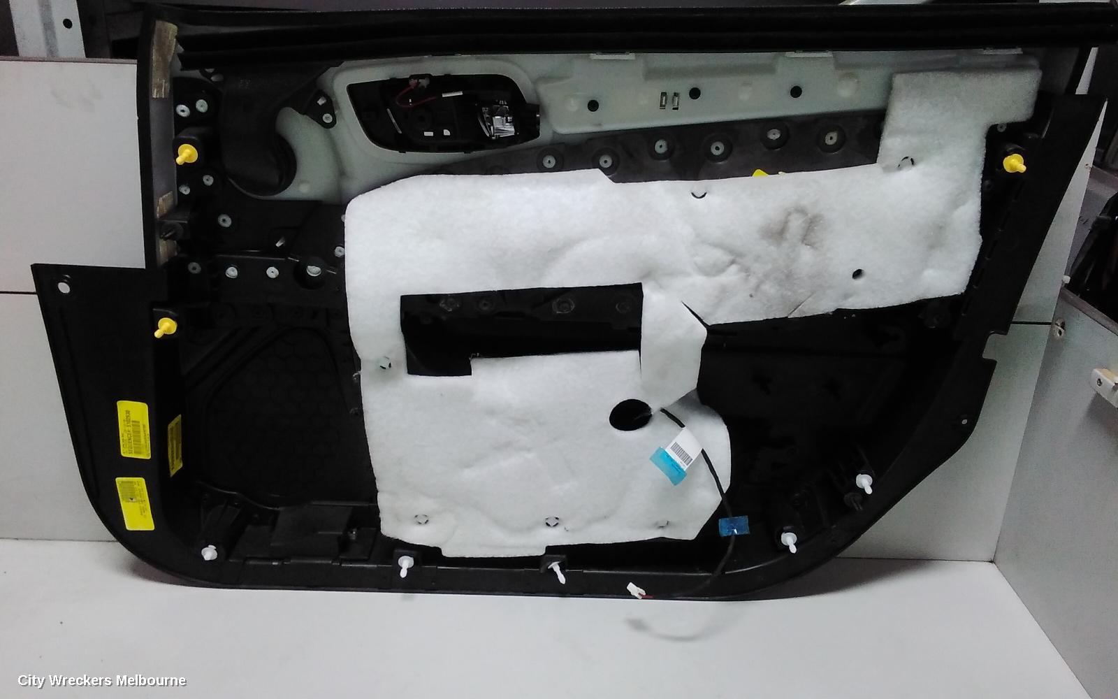 CHRYSLER 300C DOOR TRIM, LH FRONT, LX, LEATHER, BLACK, 07/2012 ONWARDS