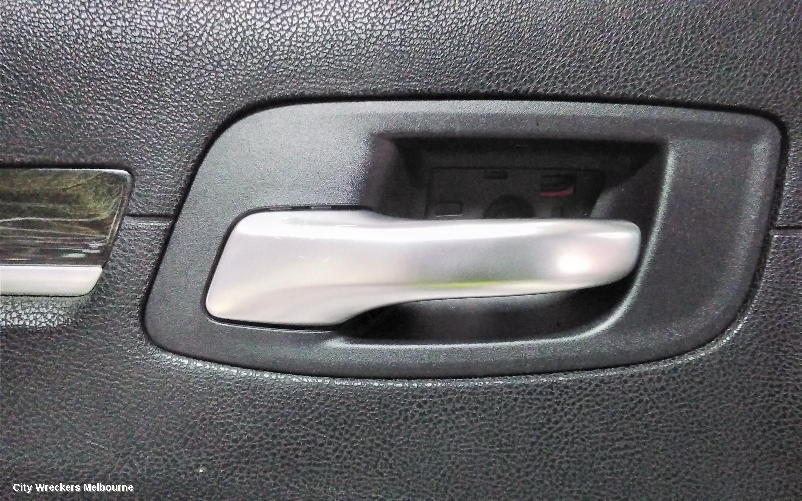 CHRYSLER 300C DOOR TRIM, LH FRONT, LX, LEATHER, BLACK, 07/2012 ONWARDS