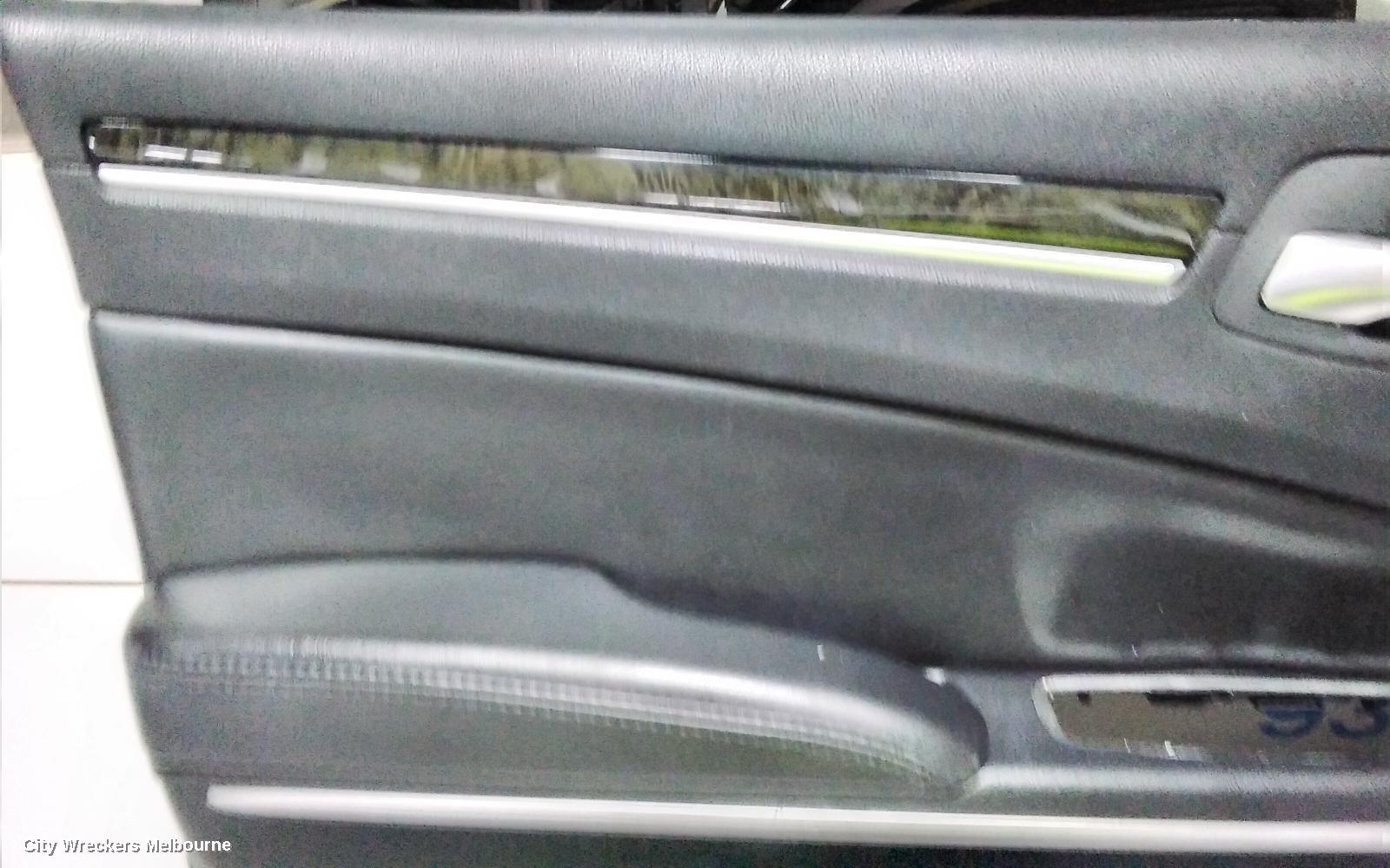 CHRYSLER 300C DOOR TRIM, LH FRONT, LX, LEATHER, BLACK, 07/2012 ONWARDS