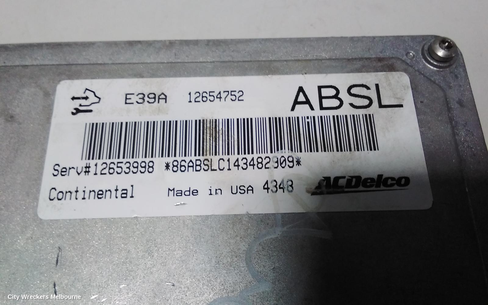 HOLDEN COMMODORE ECU, ENGINE ECU, V6, ECU ONLY, VF, 05/2013 - 12/2017