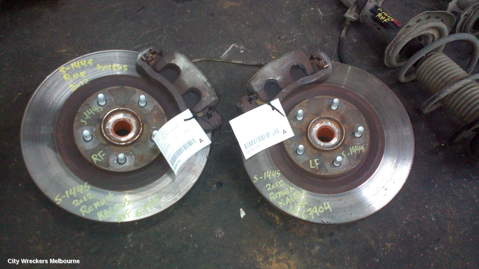 RENAULT KALEOS RIGHT FRONT HUB ASSEMBLY, H45, 09/2008 - 04/2016