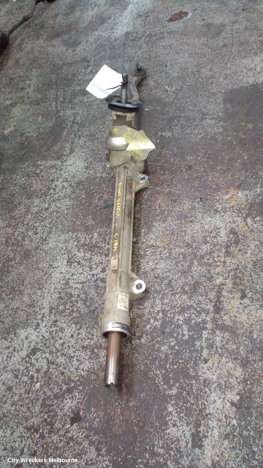 RENAULT KALEOS STEERING BOX/RACK, H45, 01/2011 - 04/2016