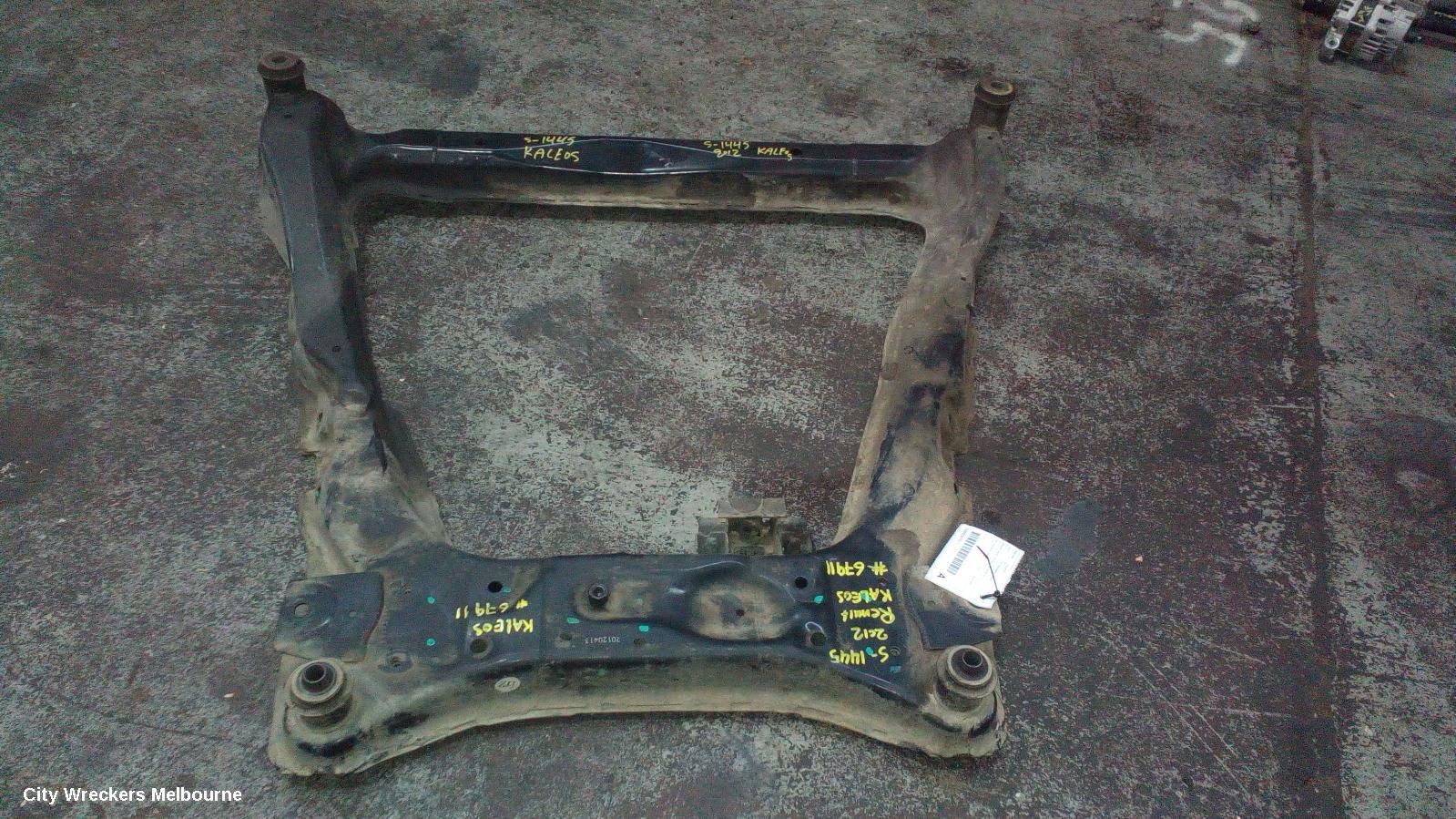 RENAULT KALEOS FRT XMEMBER/CRADLE, ENGINE CRADLE, PETROL, H45, 09/2008 - 04/2016