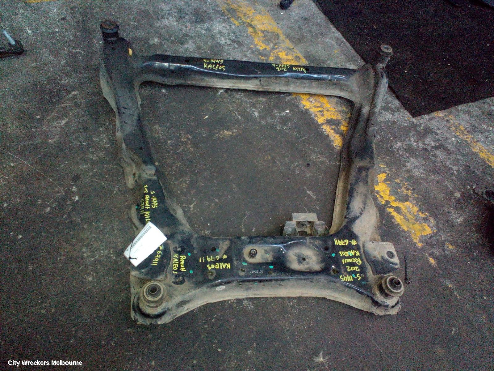 RENAULT KALEOS FRT XMEMBER/CRADLE, ENGINE CRADLE, PETROL, H45, 09/2008 - 04/2016