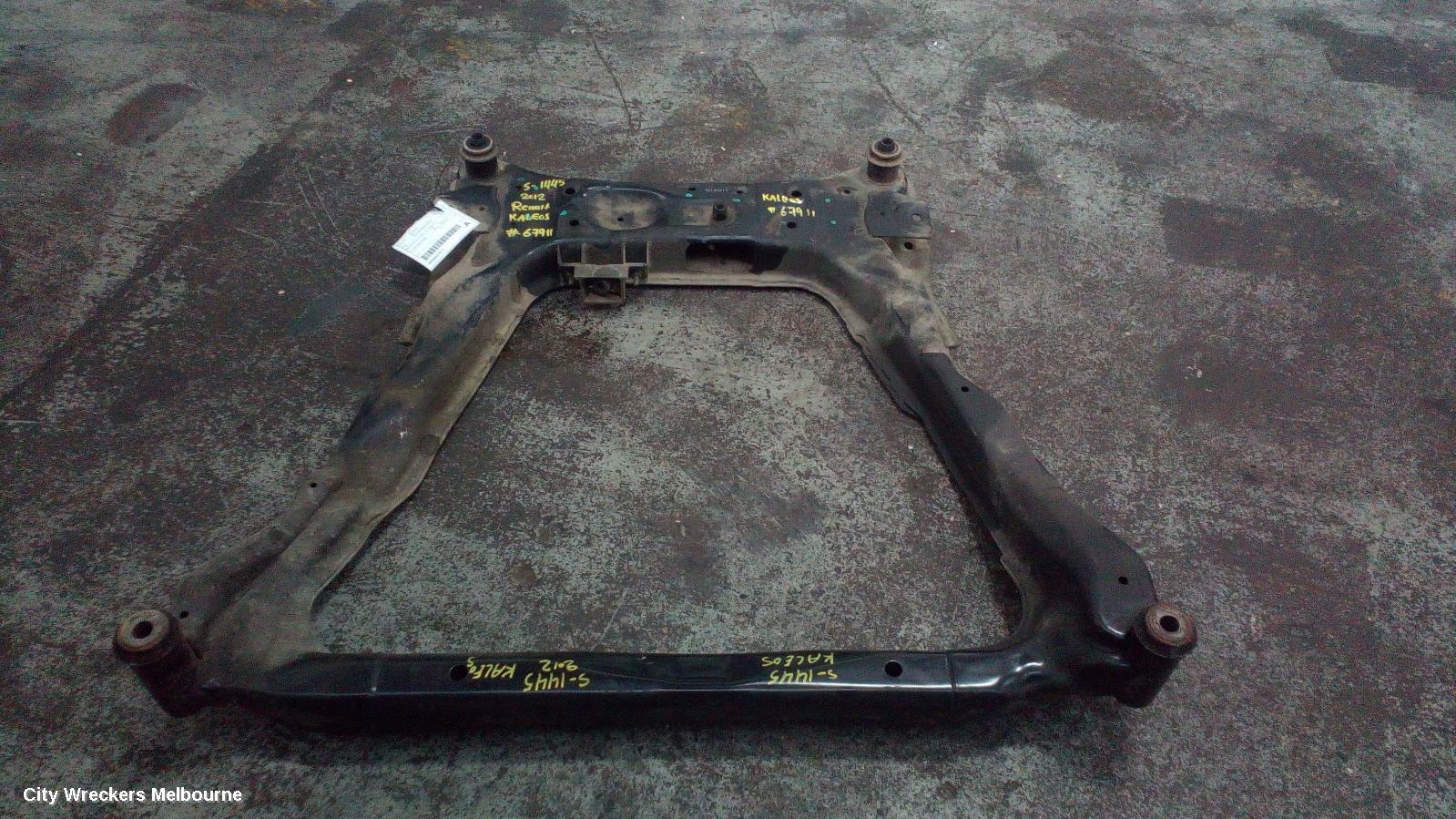 RENAULT KALEOS FRT XMEMBER/CRADLE, ENGINE CRADLE, PETROL, H45, 09/2008 - 04/2016