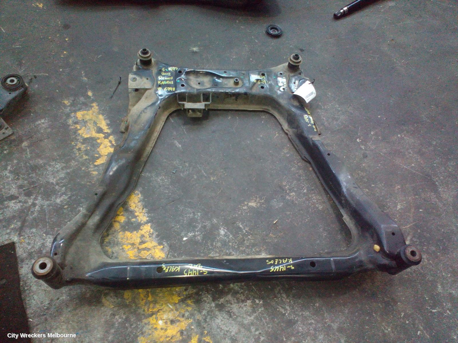 RENAULT KALEOS FRT XMEMBER/CRADLE, ENGINE CRADLE, PETROL, H45, 09/2008 - 04/2016