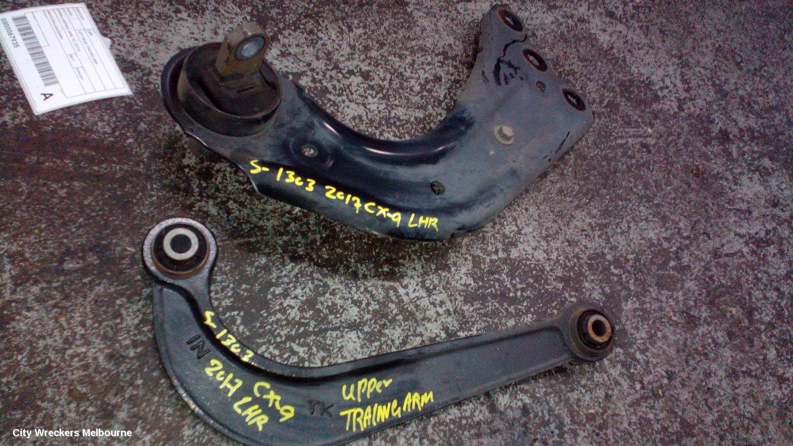 MAZDA CX9 LEFT REAR TRAILING ARM, UPPER CONTROL ARM, TC, 07/2016 ONWARDS